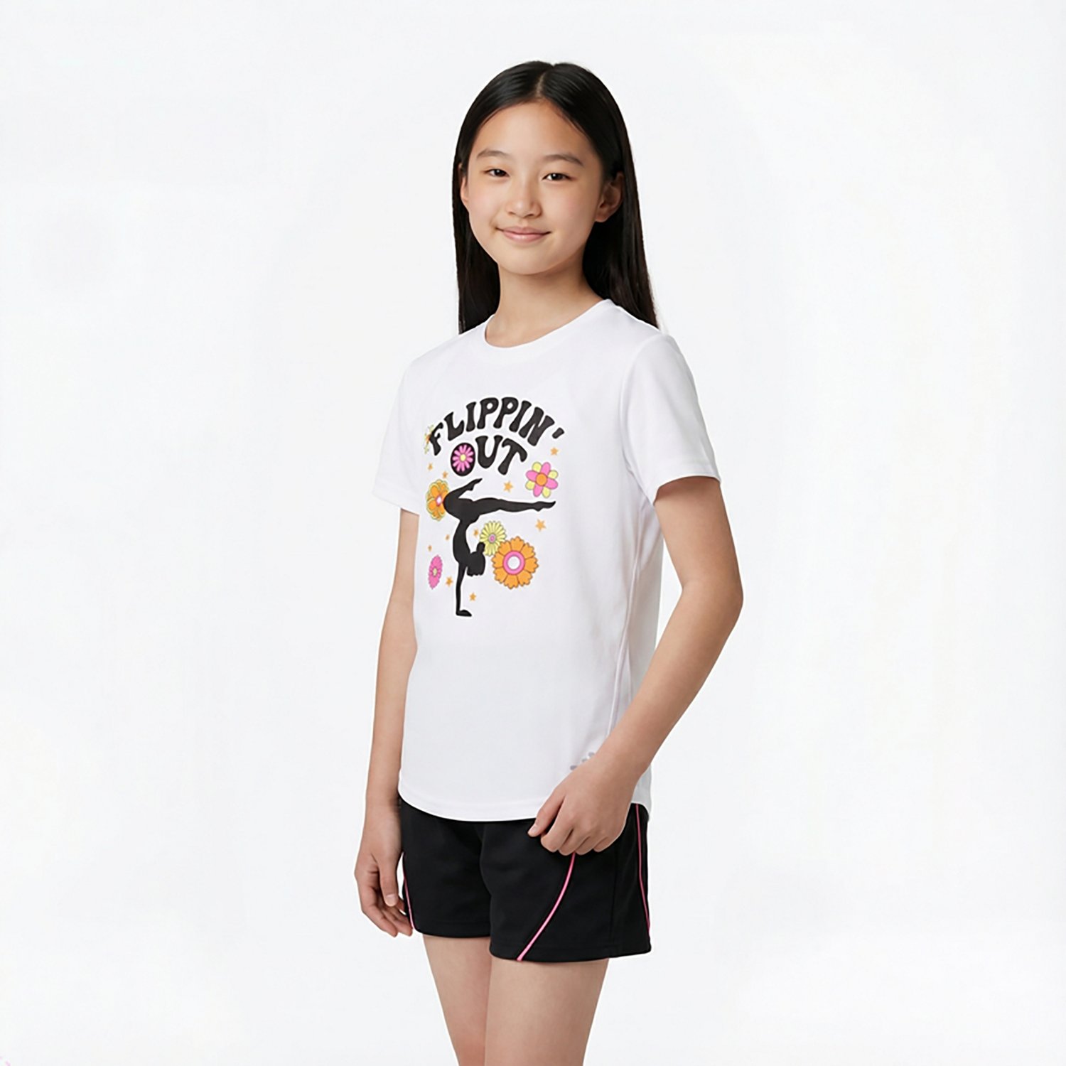 BCG Girls' Turbo Flippin Out Graphic T-shirt - view number 2