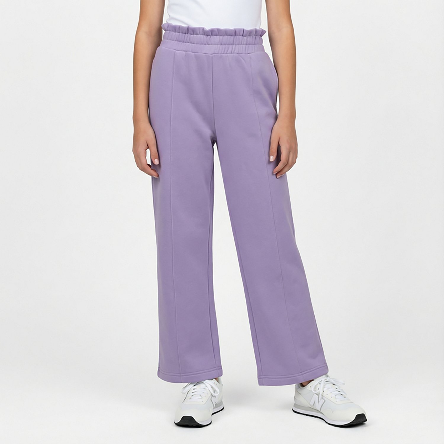 BCG Girls' Cotton Fleece Wide Leg Pants - view number 2