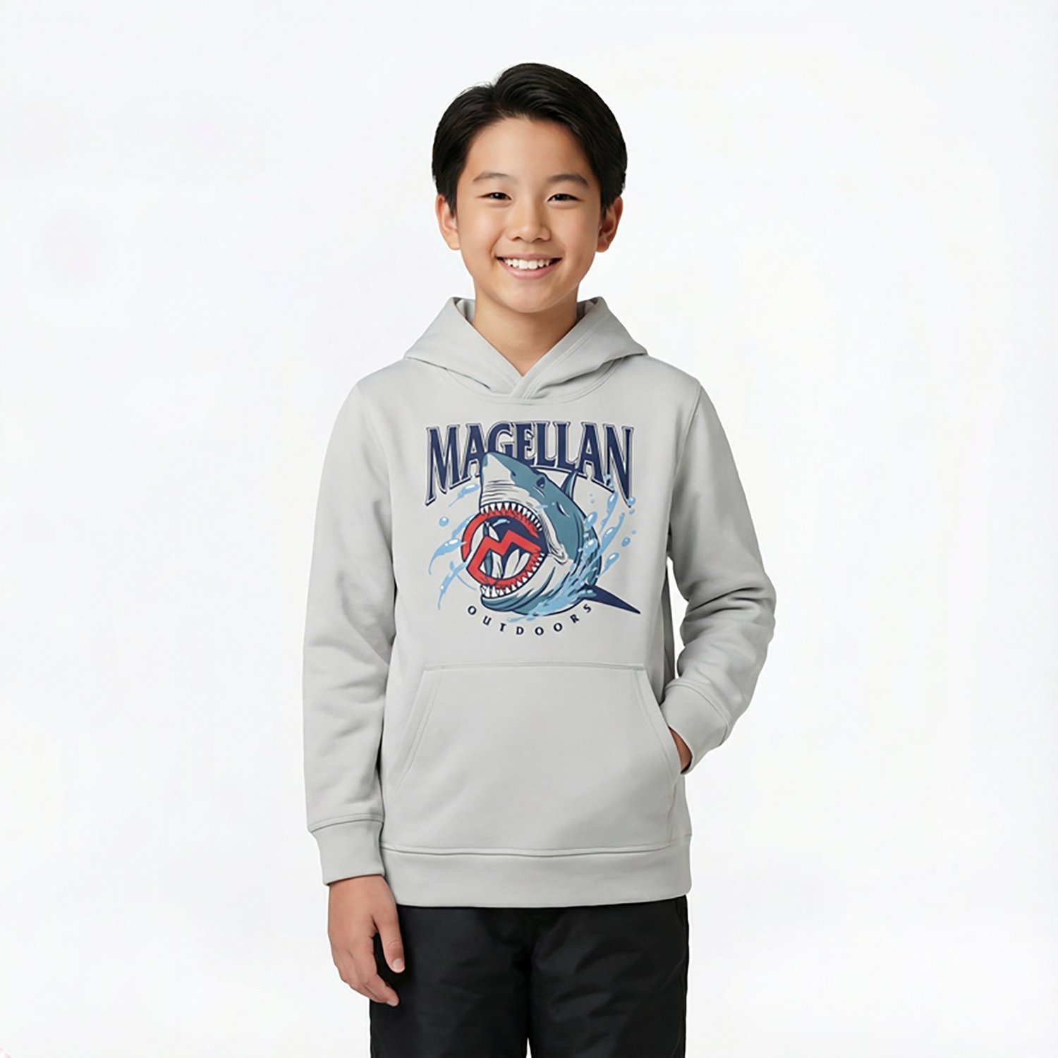 Magellan Outdoors Boys' Fleece GFX Hoodie - view number 2