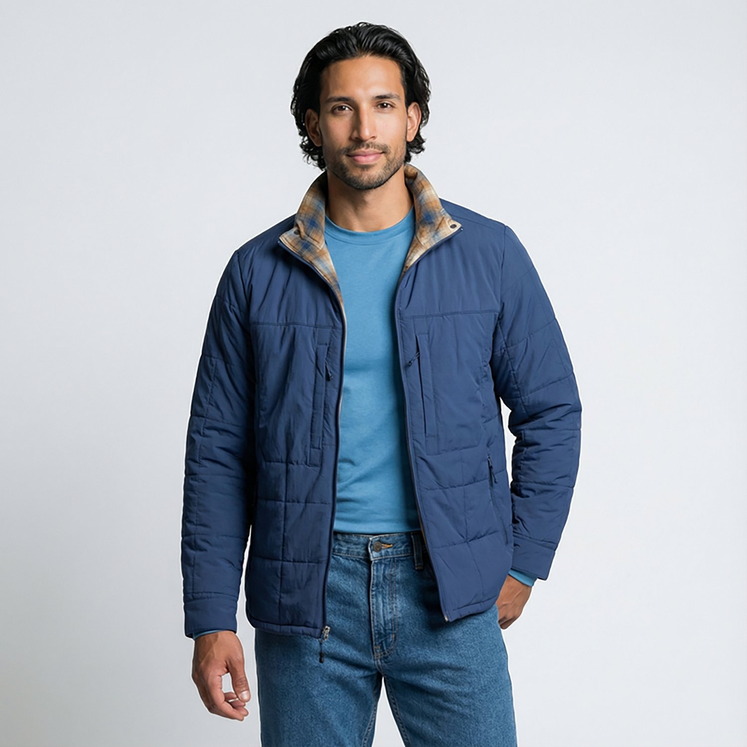 Magellan Outdoors Men's Pro Jacob Wheeler Reversible Insulated Long Sleeve Shirt Jacket - view number 2