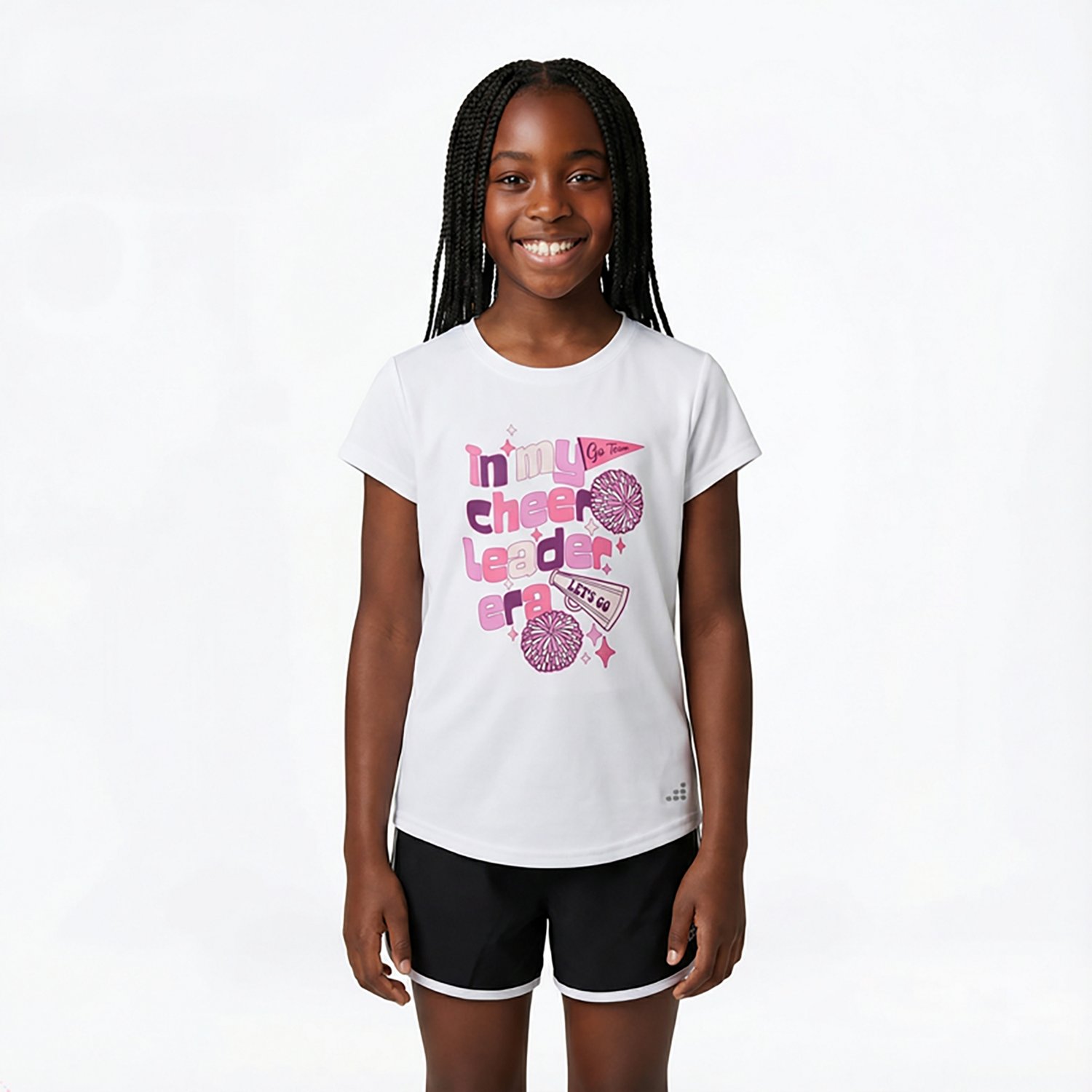 BCG Girls' Turbo Leader Era Graphic T-shirt - view number 2