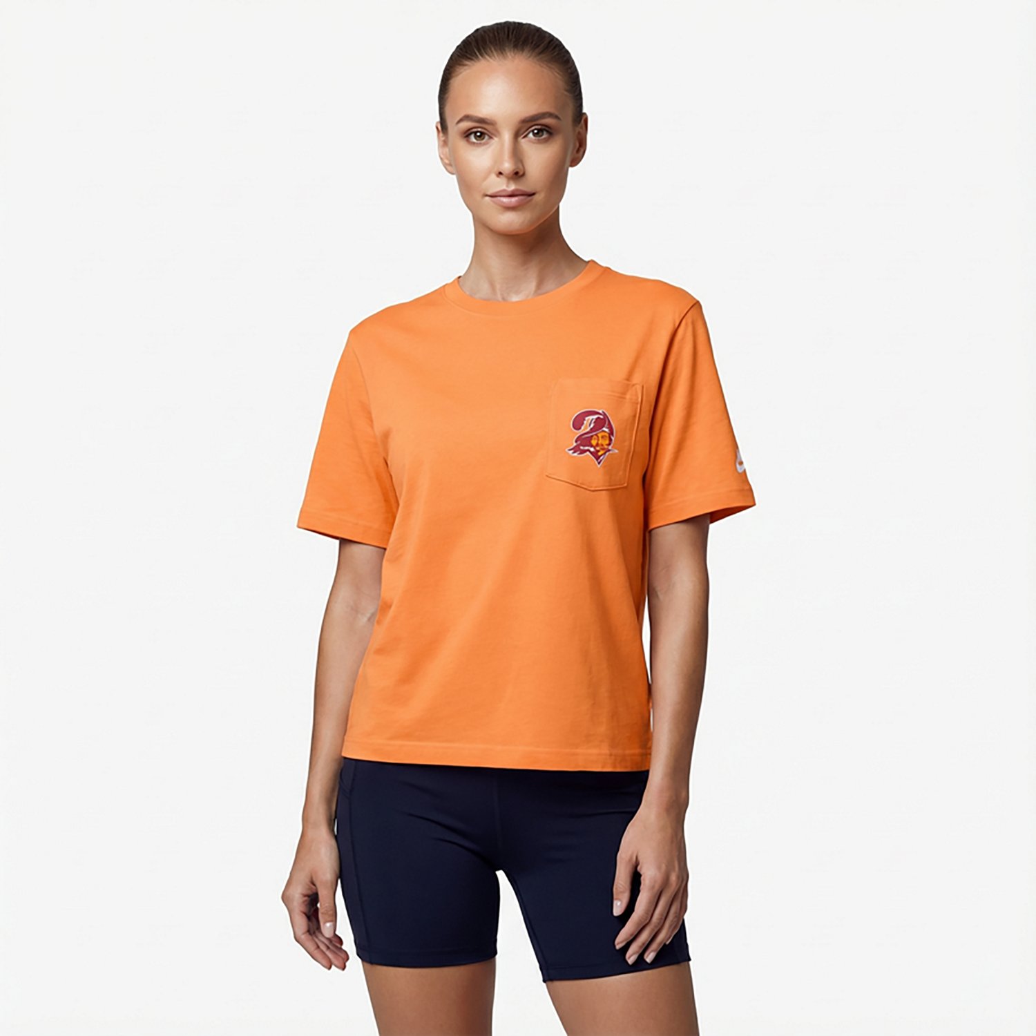 Nike Women's Buccaneers Rewind Pocket Boxy T-shirt - view number 2