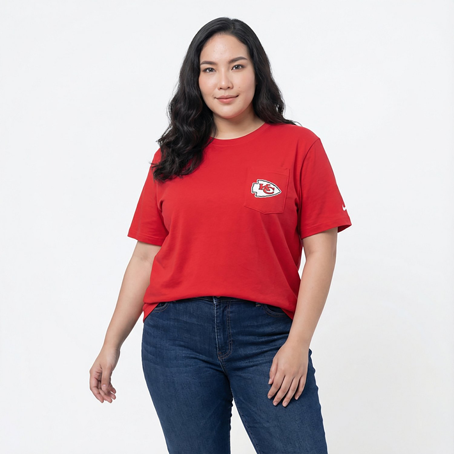 Nike Women's Chiefs Rewind Pocket Boxy T-shirt