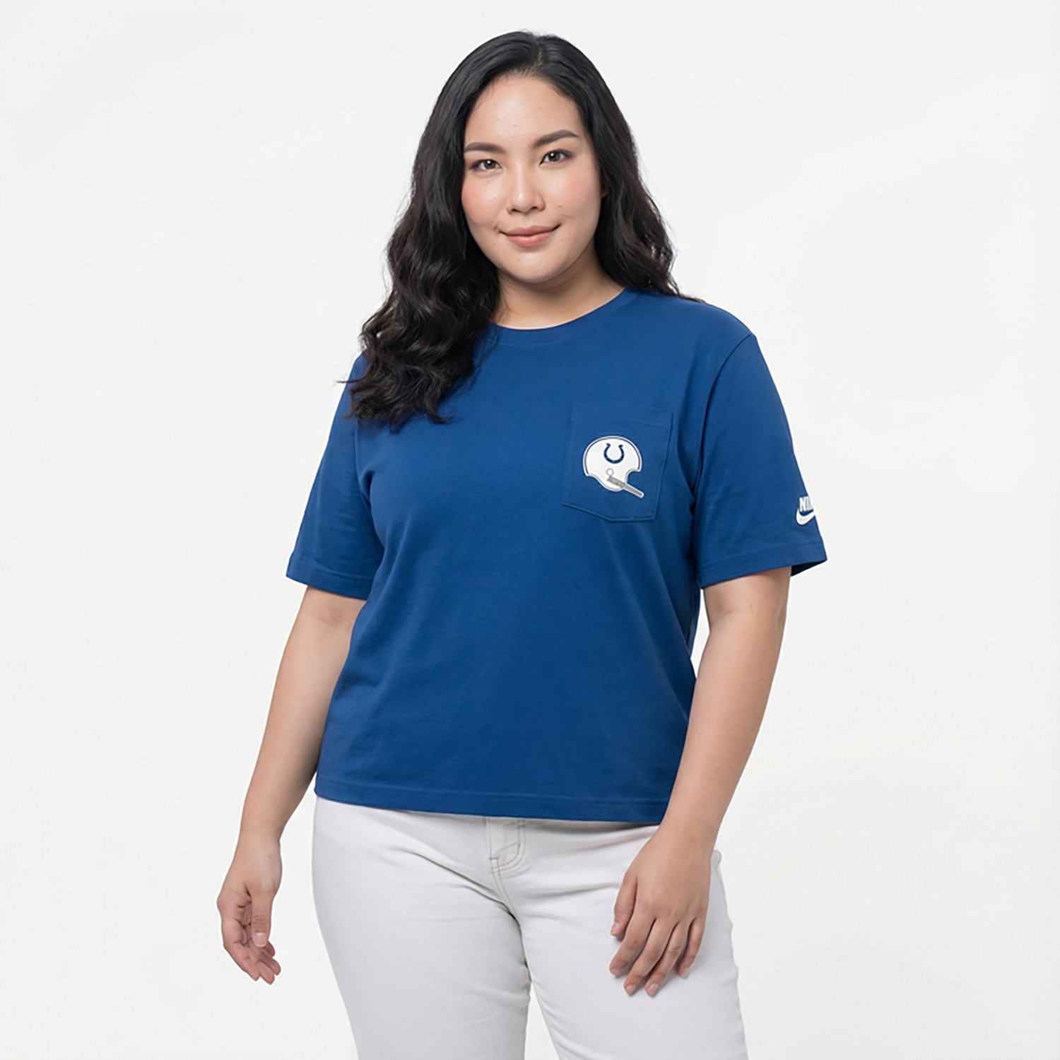 Nike Women's Colts Rewind Pocket Boxy T-shirt