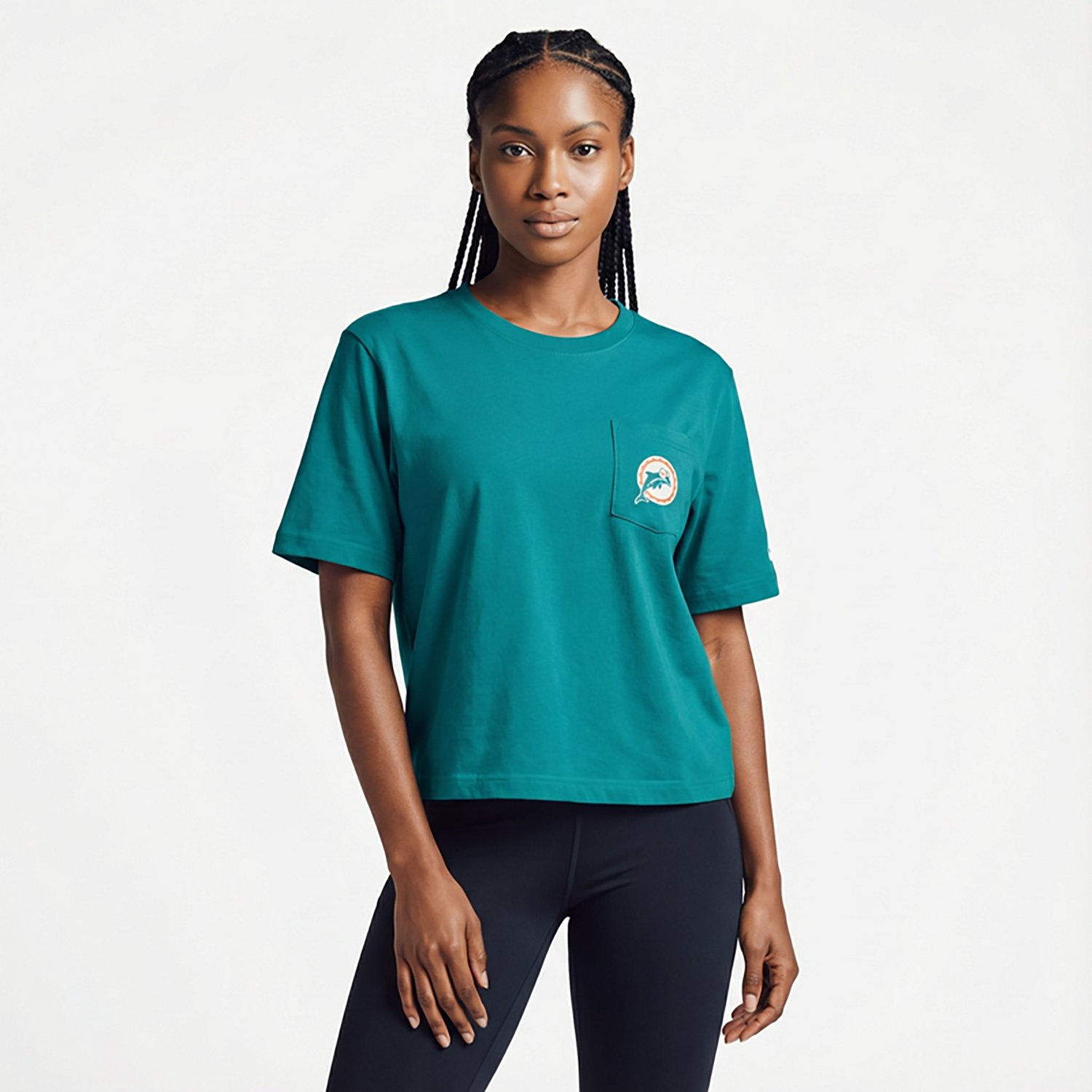 Nike Women's Dolphins Rewind Pocket Boxy T-shirt - view number 2