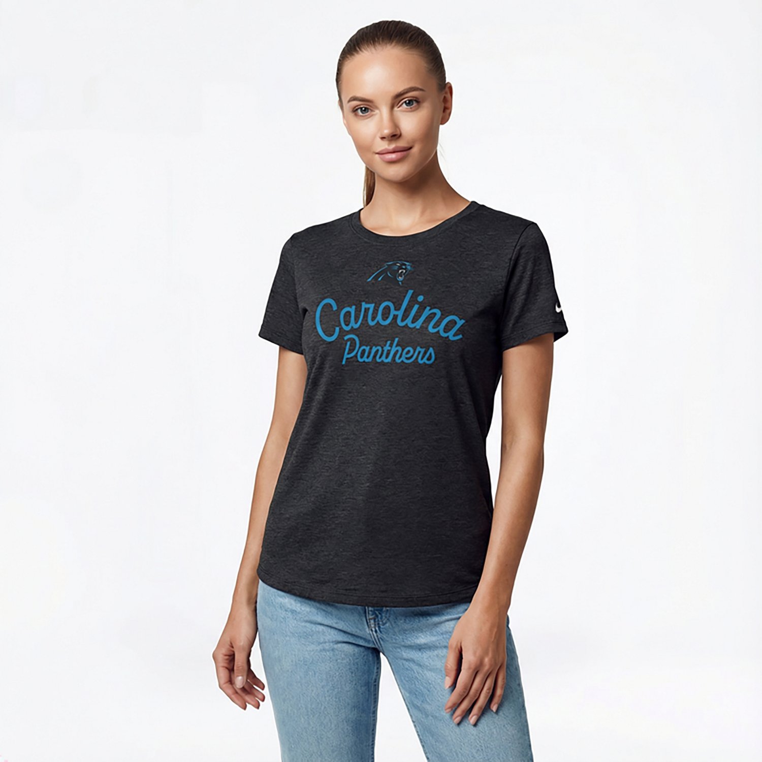 Nike Women's Panthers Triblend Fashion Top - view number 2