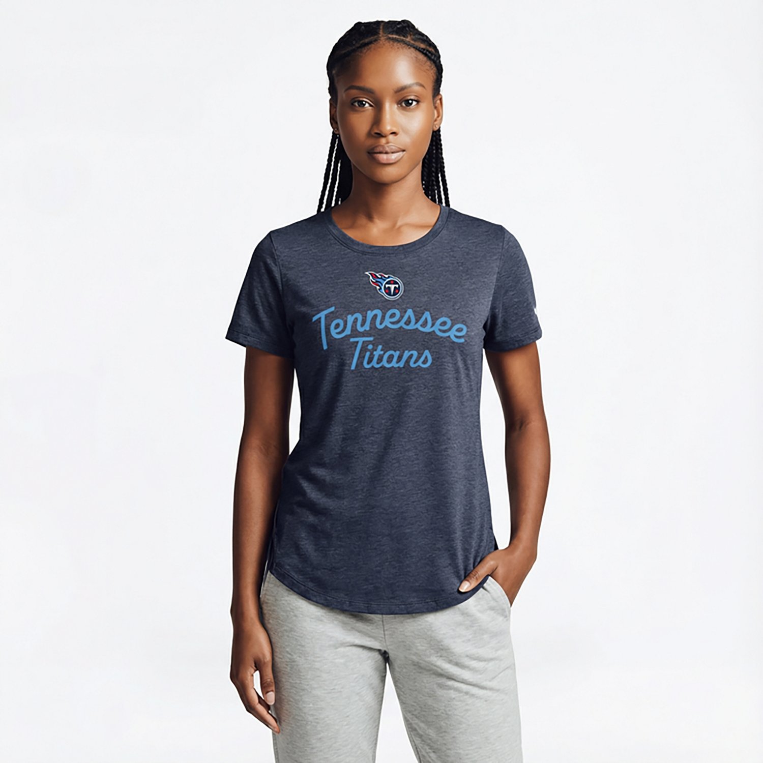 Nike Women's Titans Triblend Fashion Top - view number 2