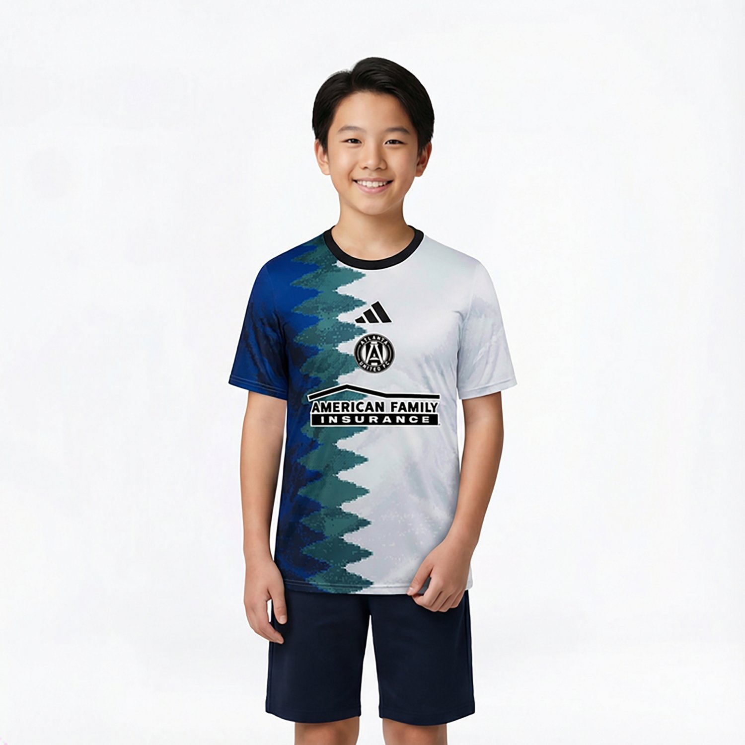 adidas Atlanta United FC MLS 25 Prematch Top Gaming Jersey - view number 2