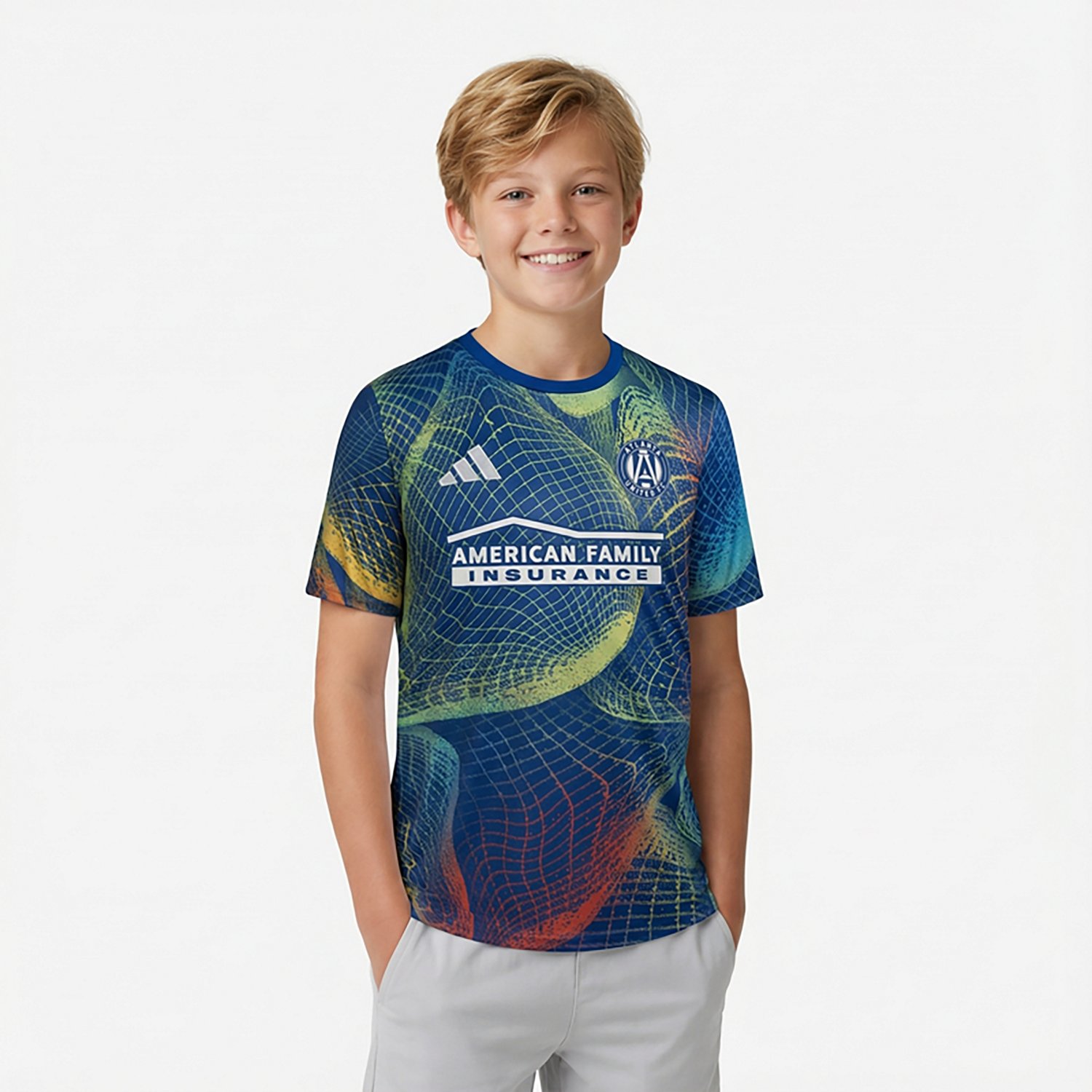 adidas Kids' Atlanta United FC United We Play Preshi T-shirt - view number 2