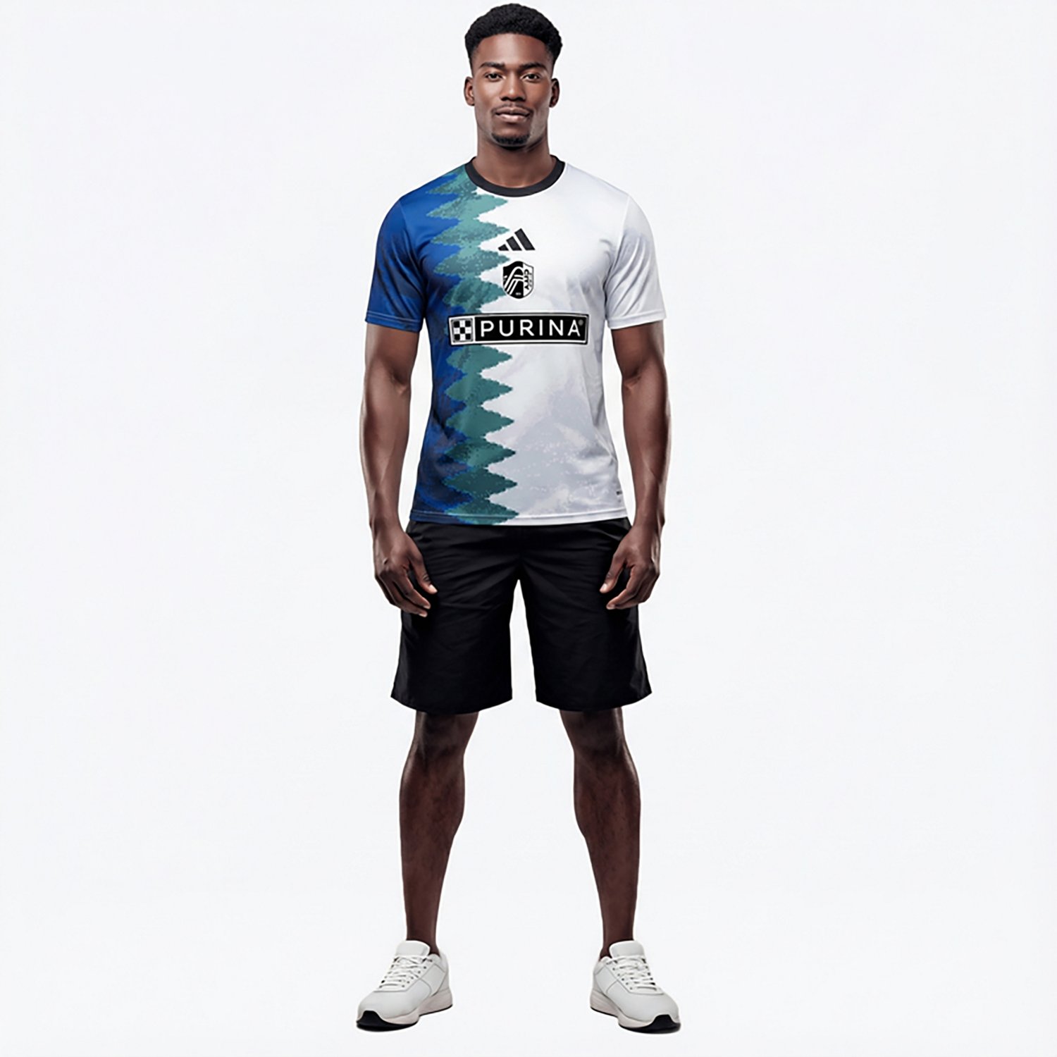 adidas Men's St. Louis City SC MLS 25 Prematch Top Gaming Jersey