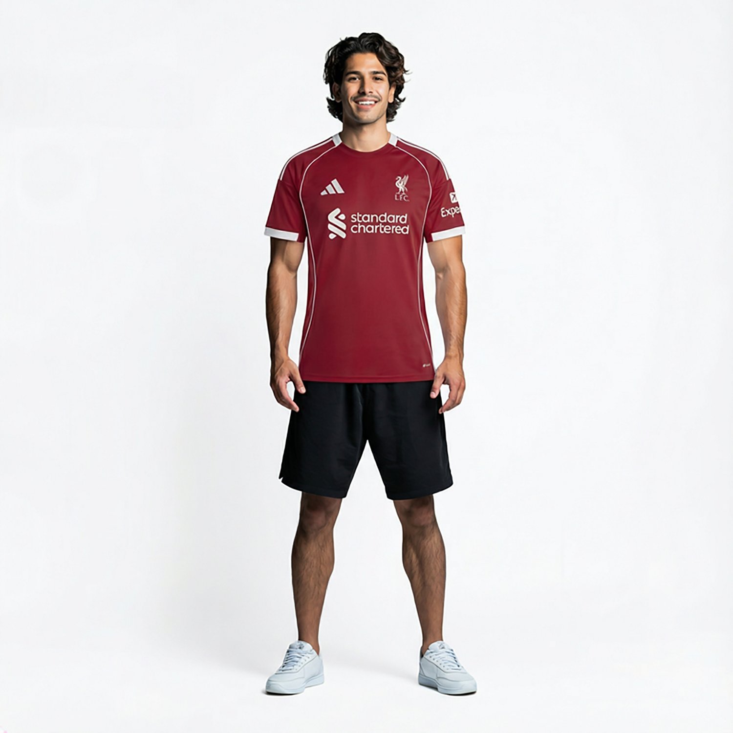 adidas Men's Liverpool FC 25/26 Replica Home Jersey