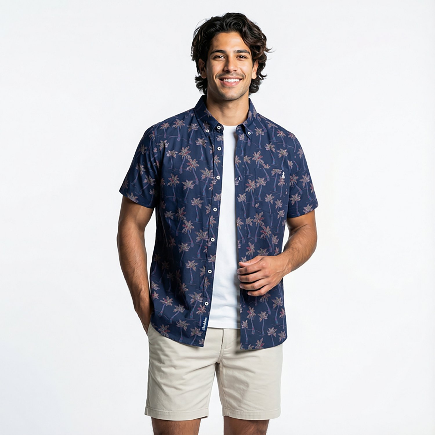 Chubbies Men's The Brushstroke Palms Performance Friday Shirt - view number 2