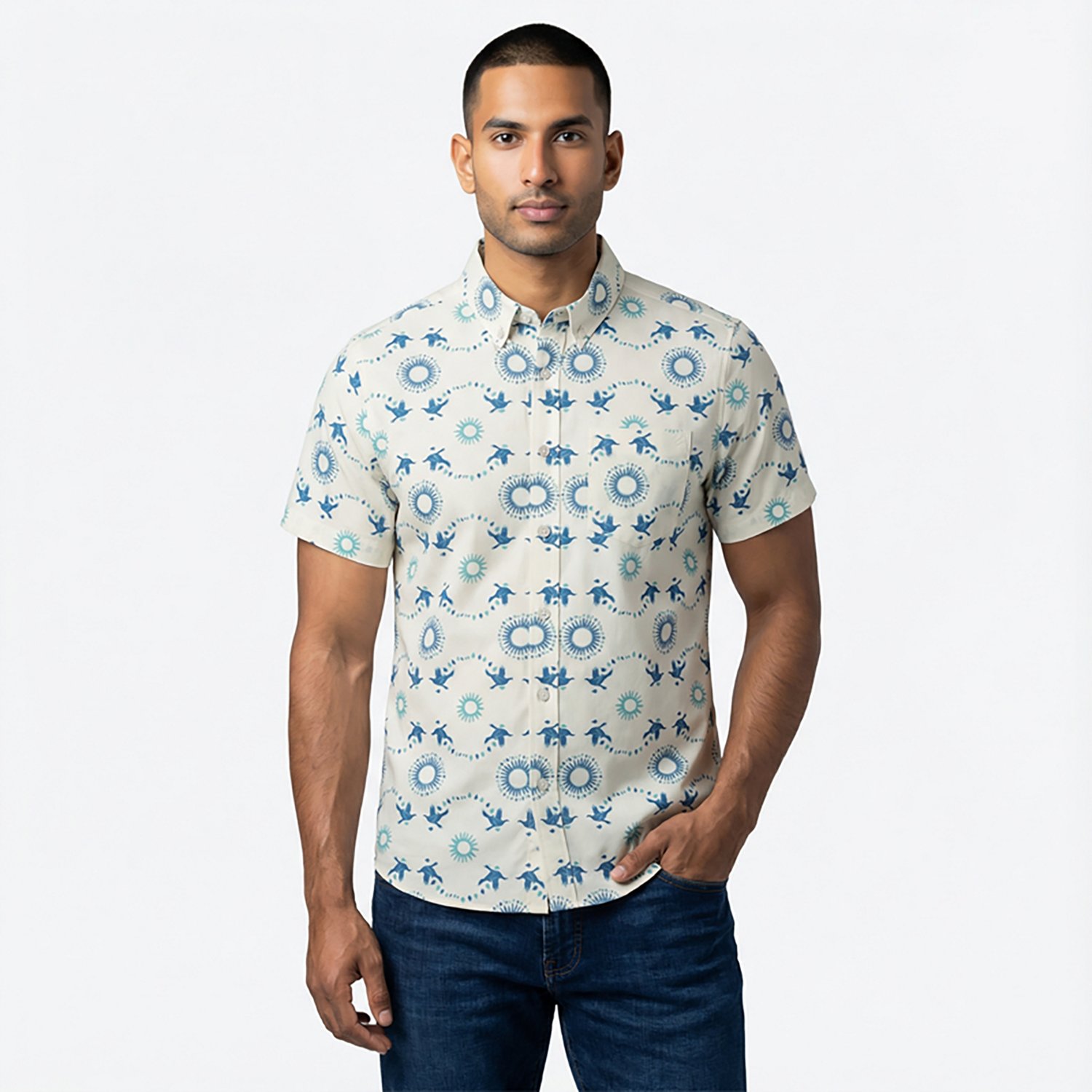 Chubbies Men's The Too Close to the Sun Performance Friday Shirt - view number 2