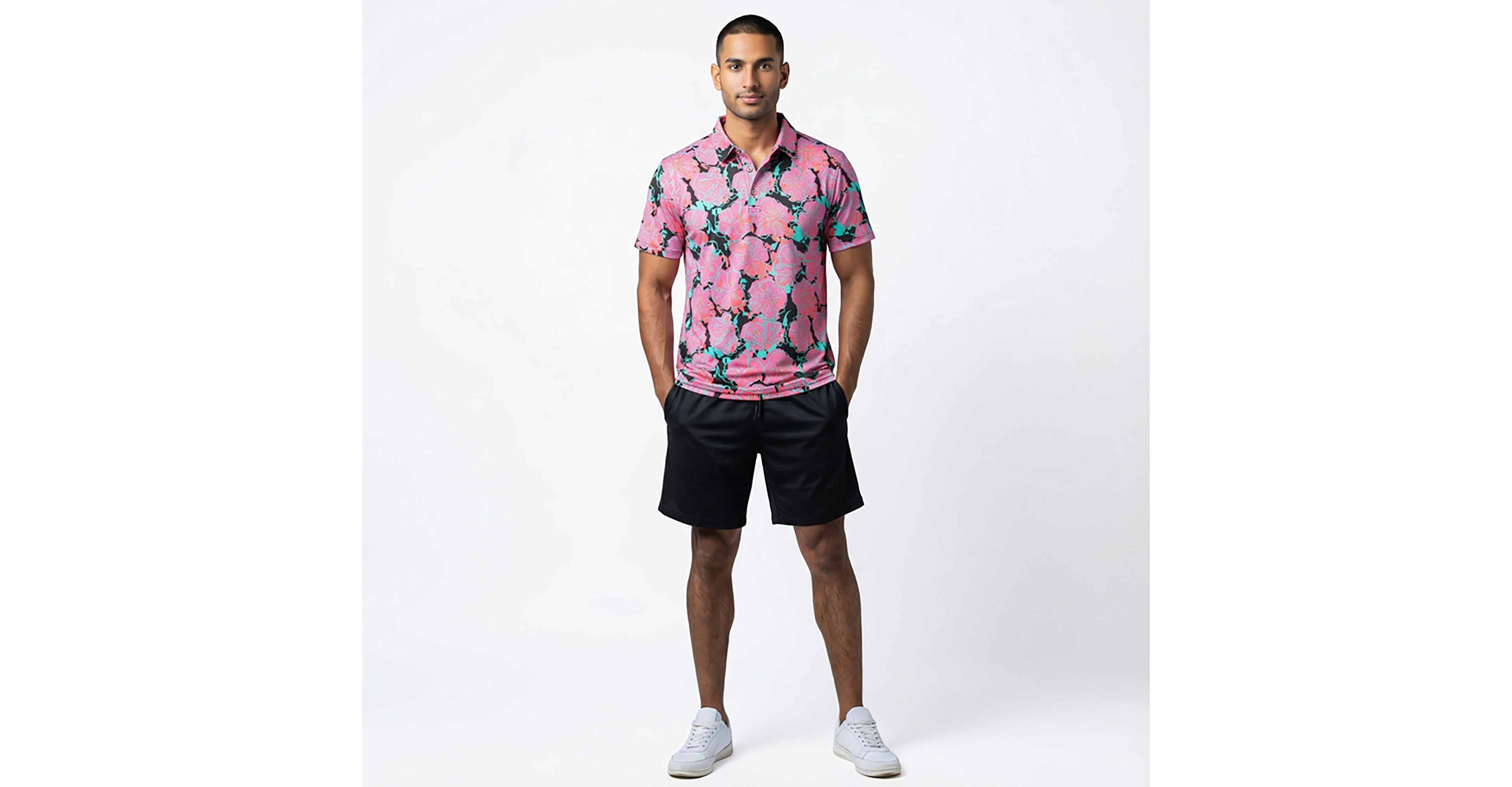 Chubbies Men's The Bio-Luminescent Performance Polo