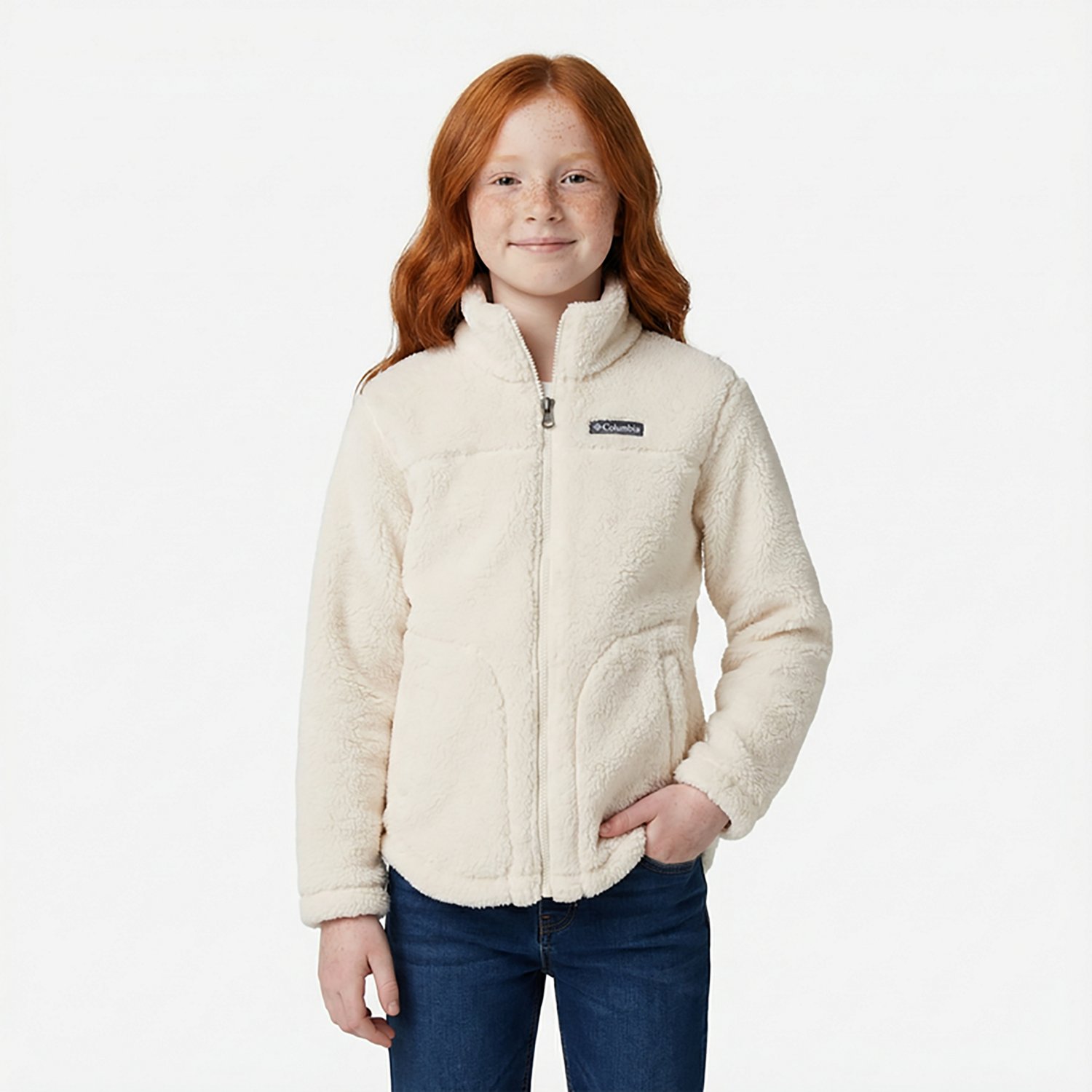 Columbia Sportswear Girls' West Blend Full Zip Fleece Jacket
