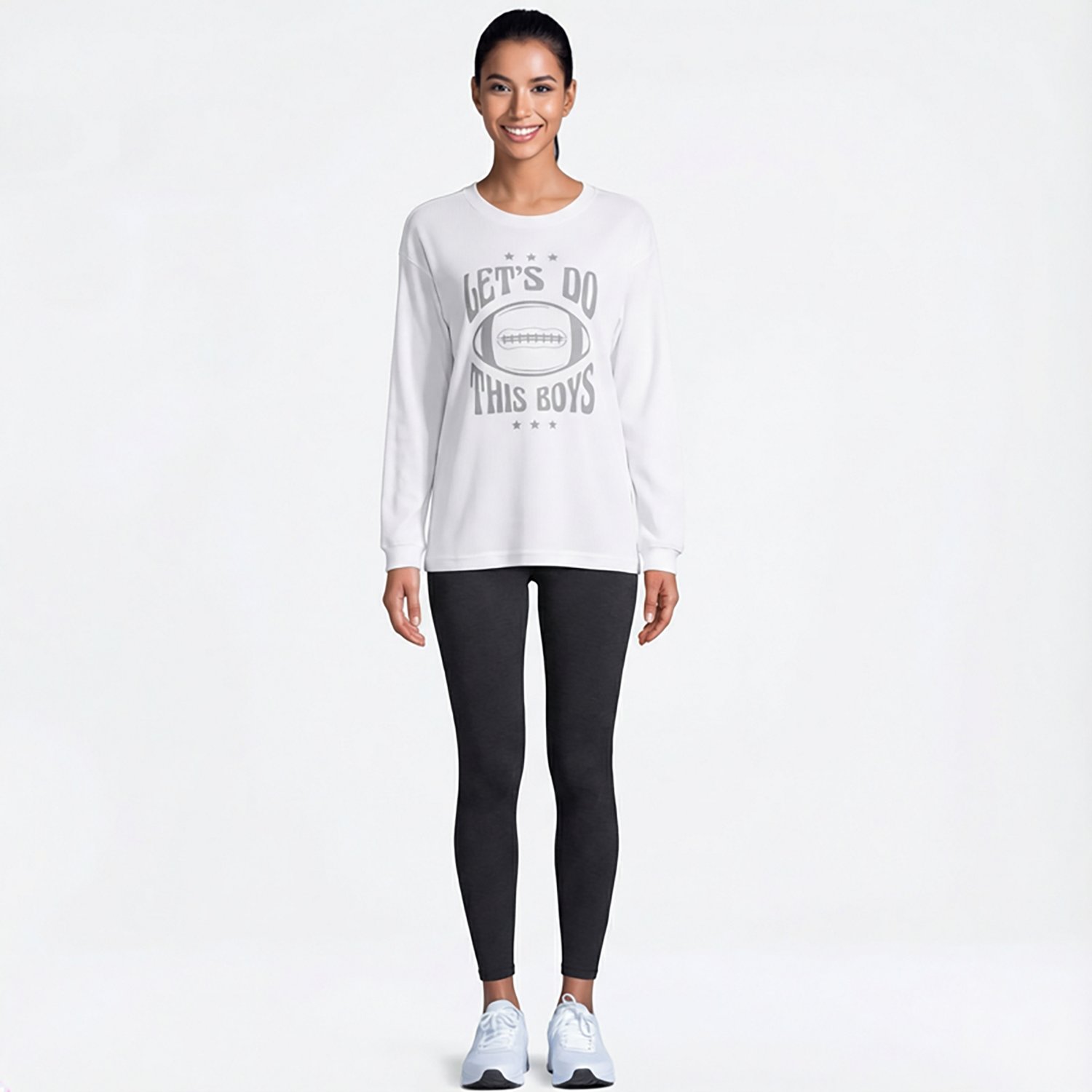 Jadelynn Brooke Women's Let's Do This Boys T-shirt