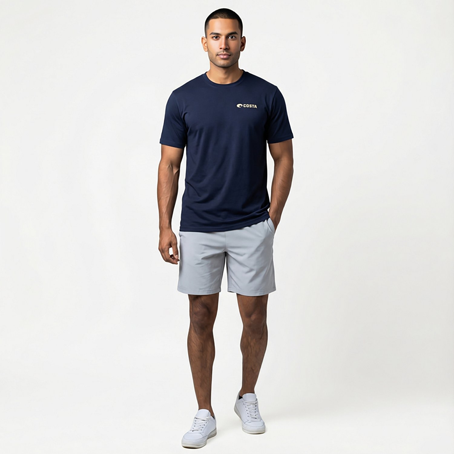 Costa Del Mar Shark Fin Friend Short Sleeve T-shirt