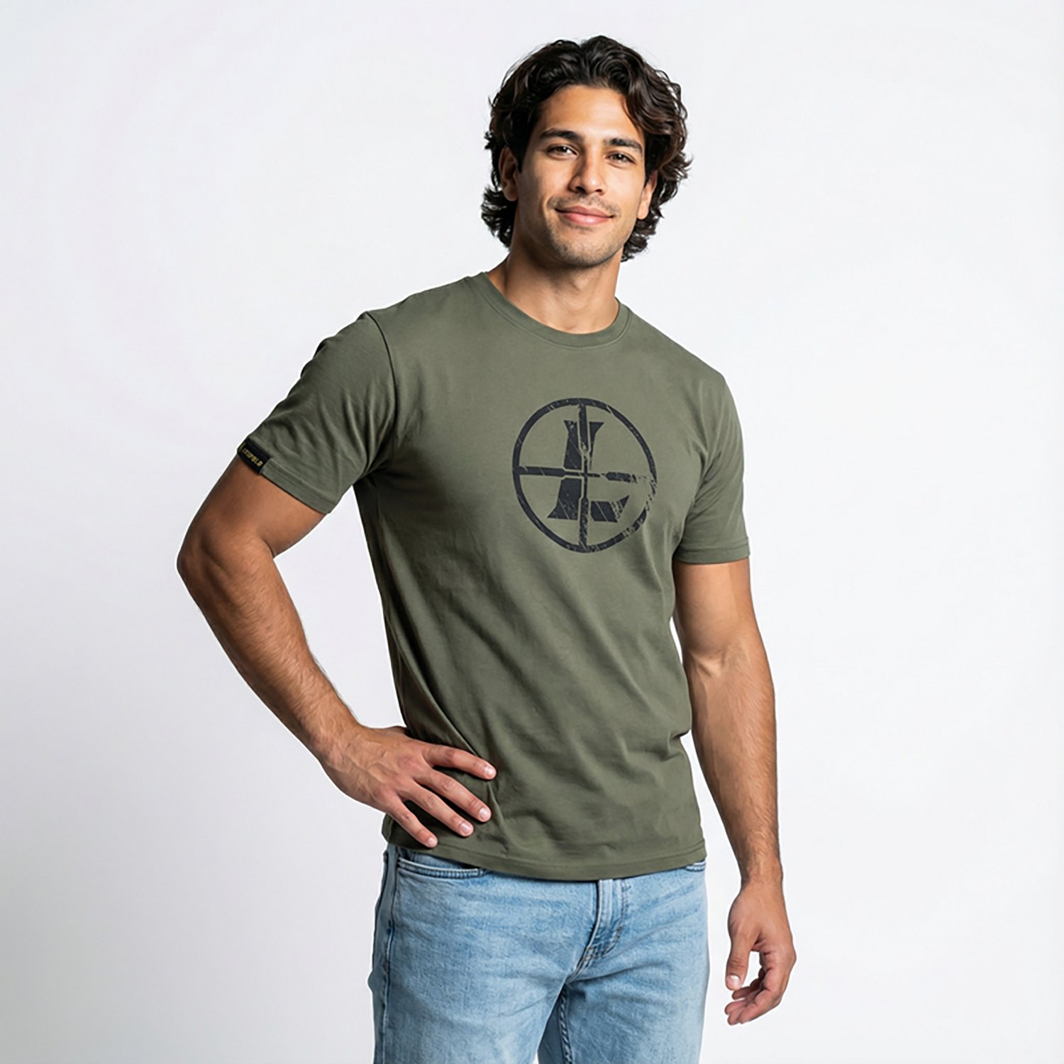 Leupold Men's Distressed Reticle T-shirt - view number 2