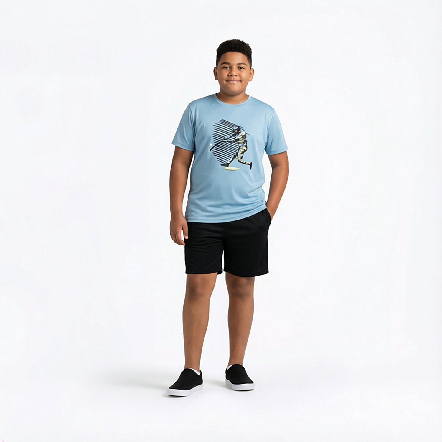 BCG Boys' Training Baseball Clip Art T-shirt