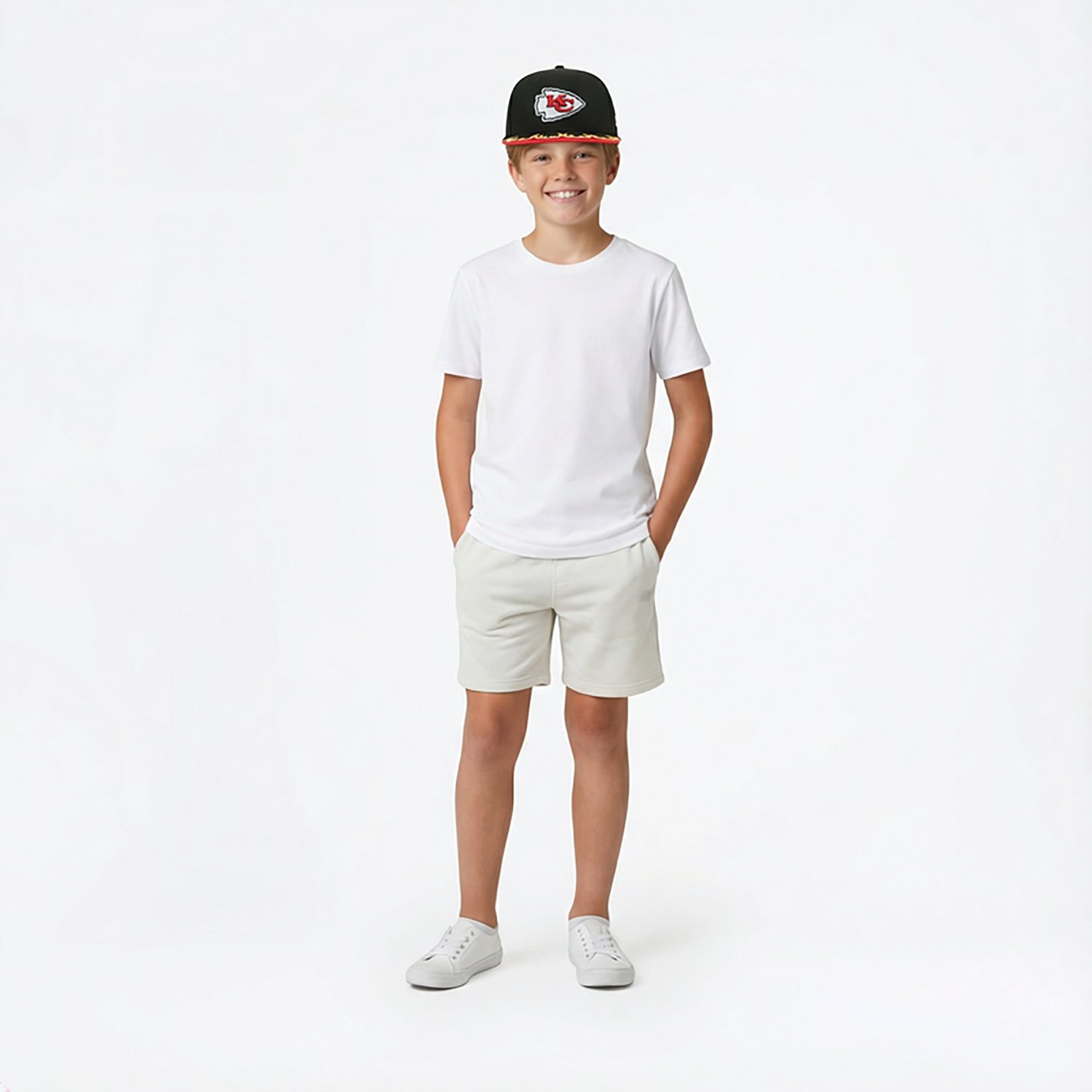 New Era Boys' Kansas City Chiefs Flame 9FIFTY Cap