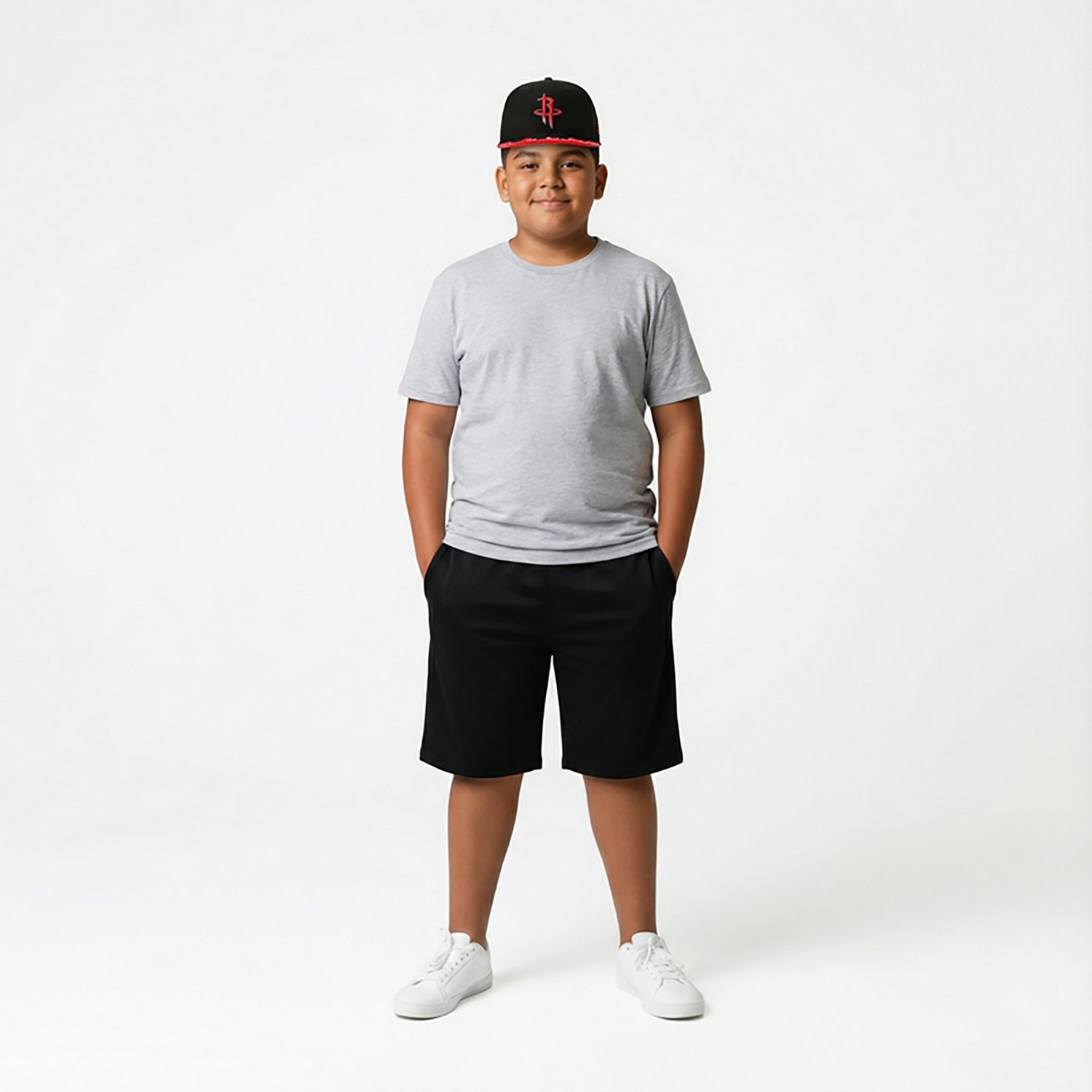 New Era Kids' Houston Rockets 9FIFTY Flame Cap