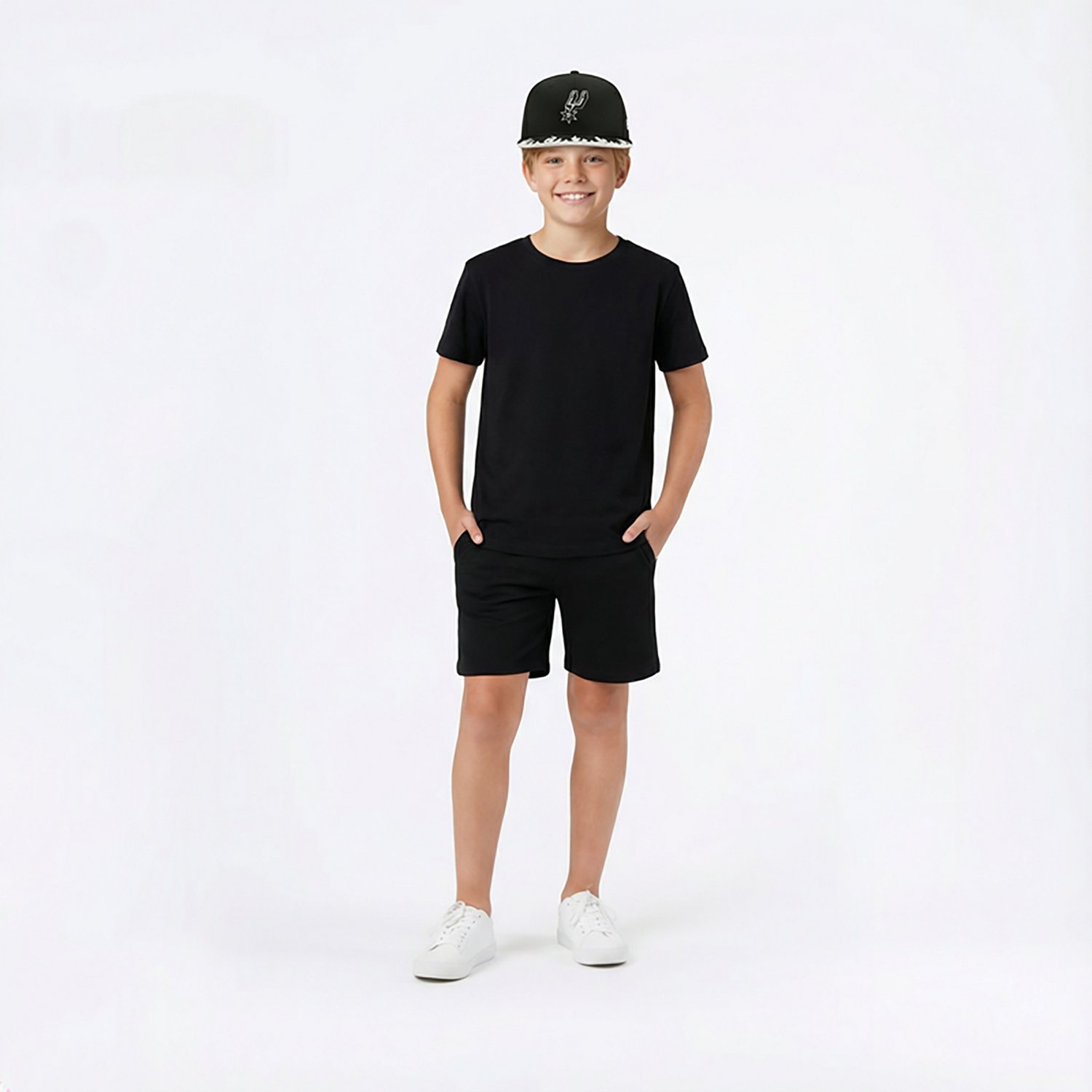 New Era Kids' San Antonio Spurs 9FIFTY Flame Cap