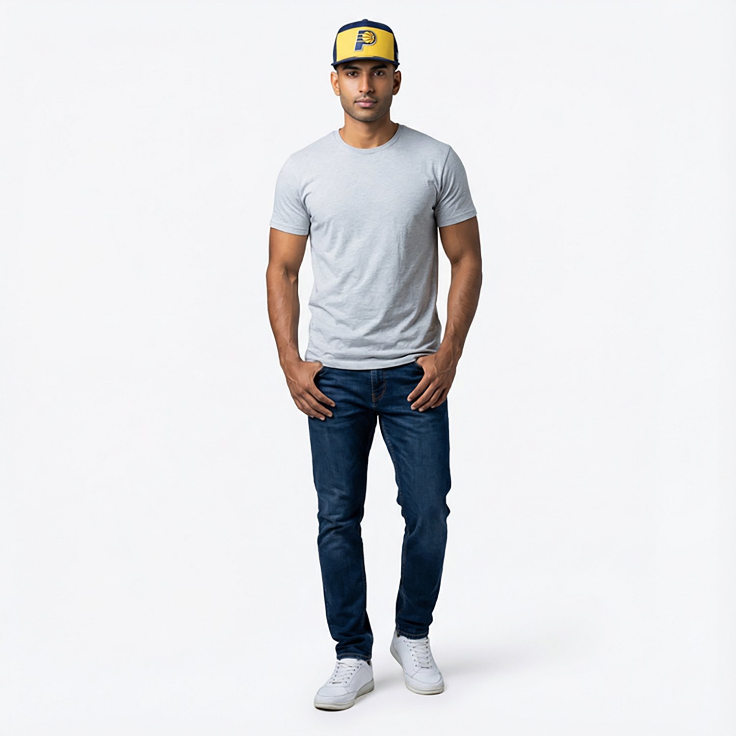 New Era Men's Indiana Pacers Outdoor 9FIFTY Split Cap