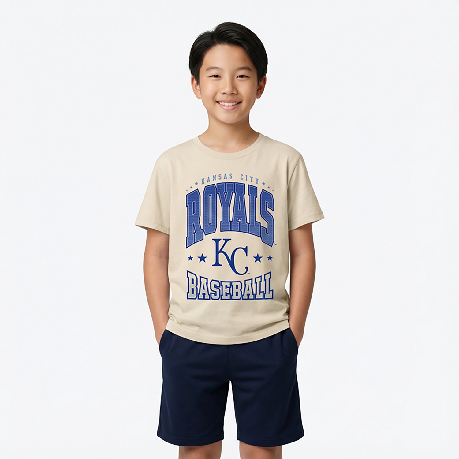 Outerstuff Boys' 4-7 Royals Batters Box T-shirt - view number 2