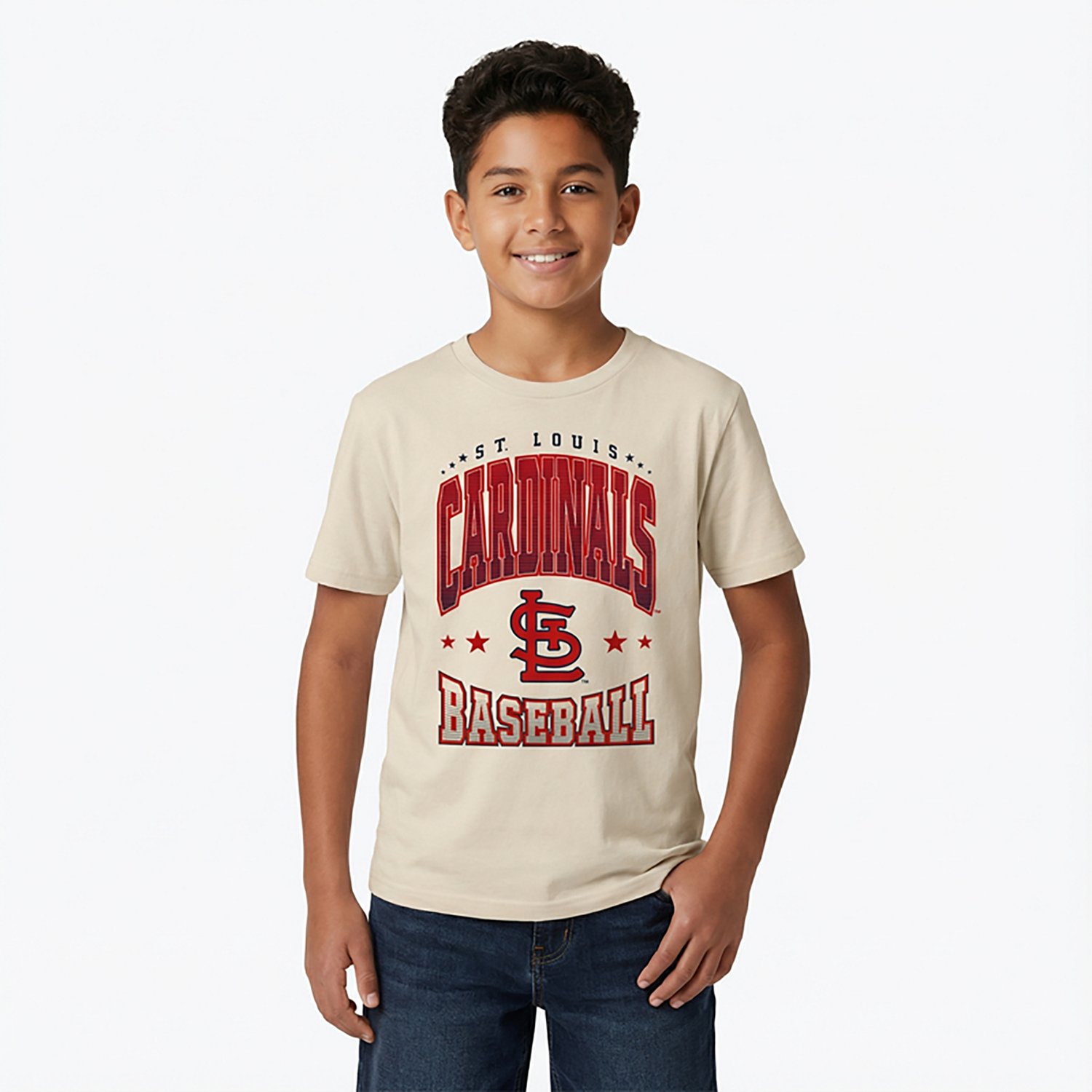Outerstuff Boys' 4-7 Cardinals Batters Box T-shirt - view number 2