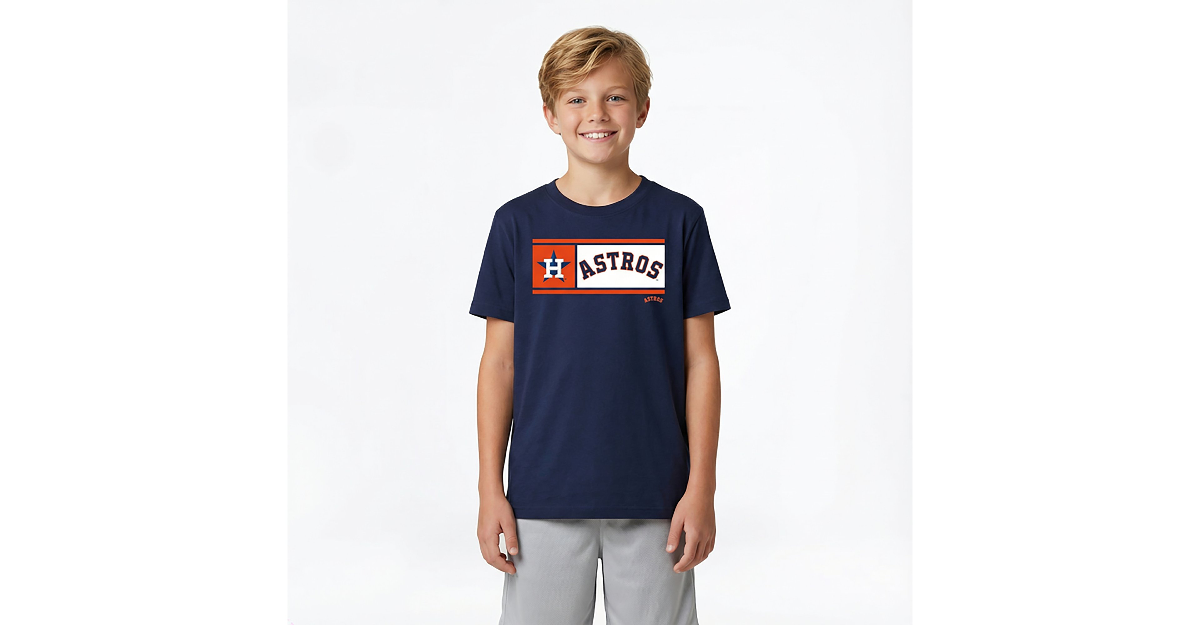 Outerstuff Boys' 4-7 Astros Homerun Derby T-shirt