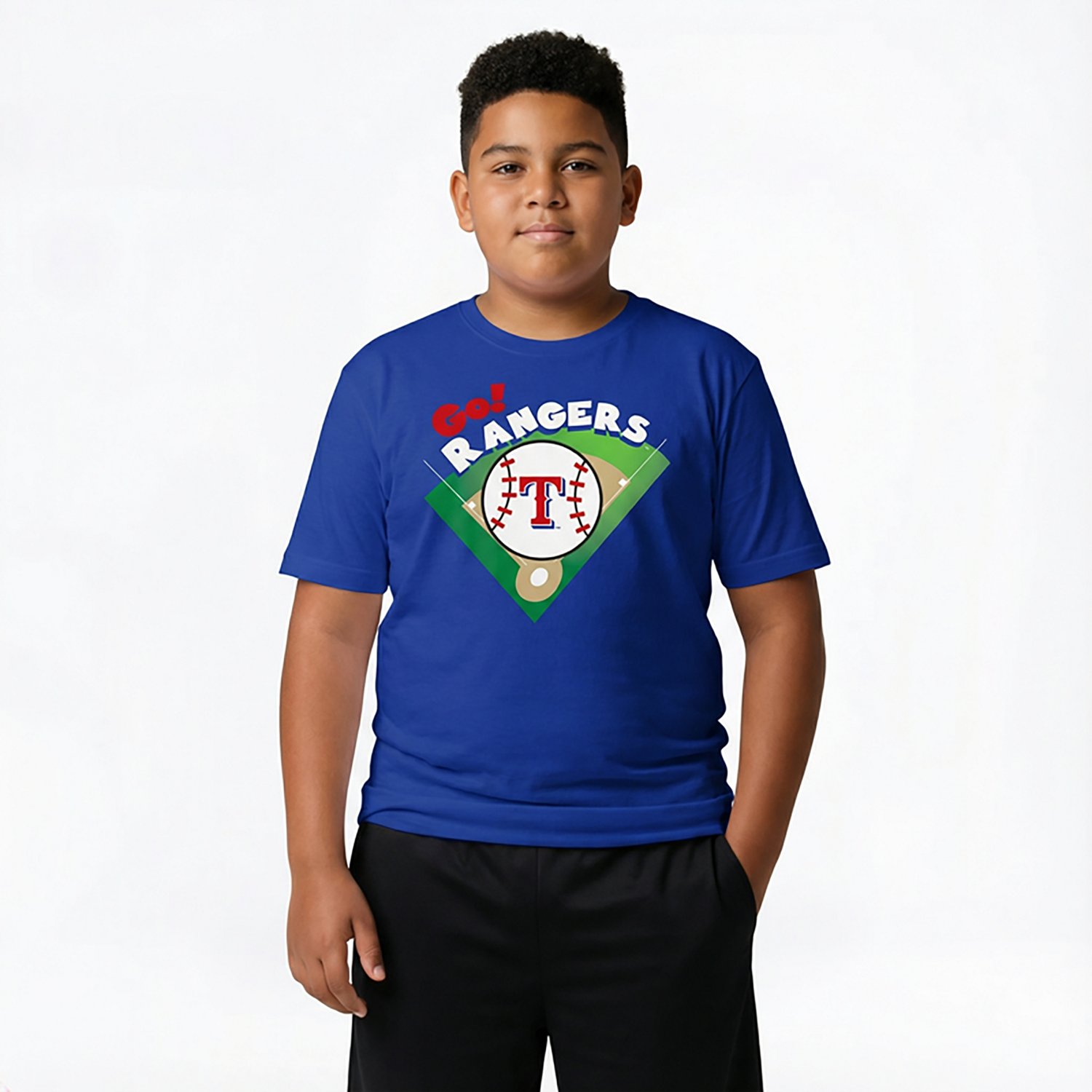 Outerstuff Boys' 4-7 Rangers We Are Home T-shirt