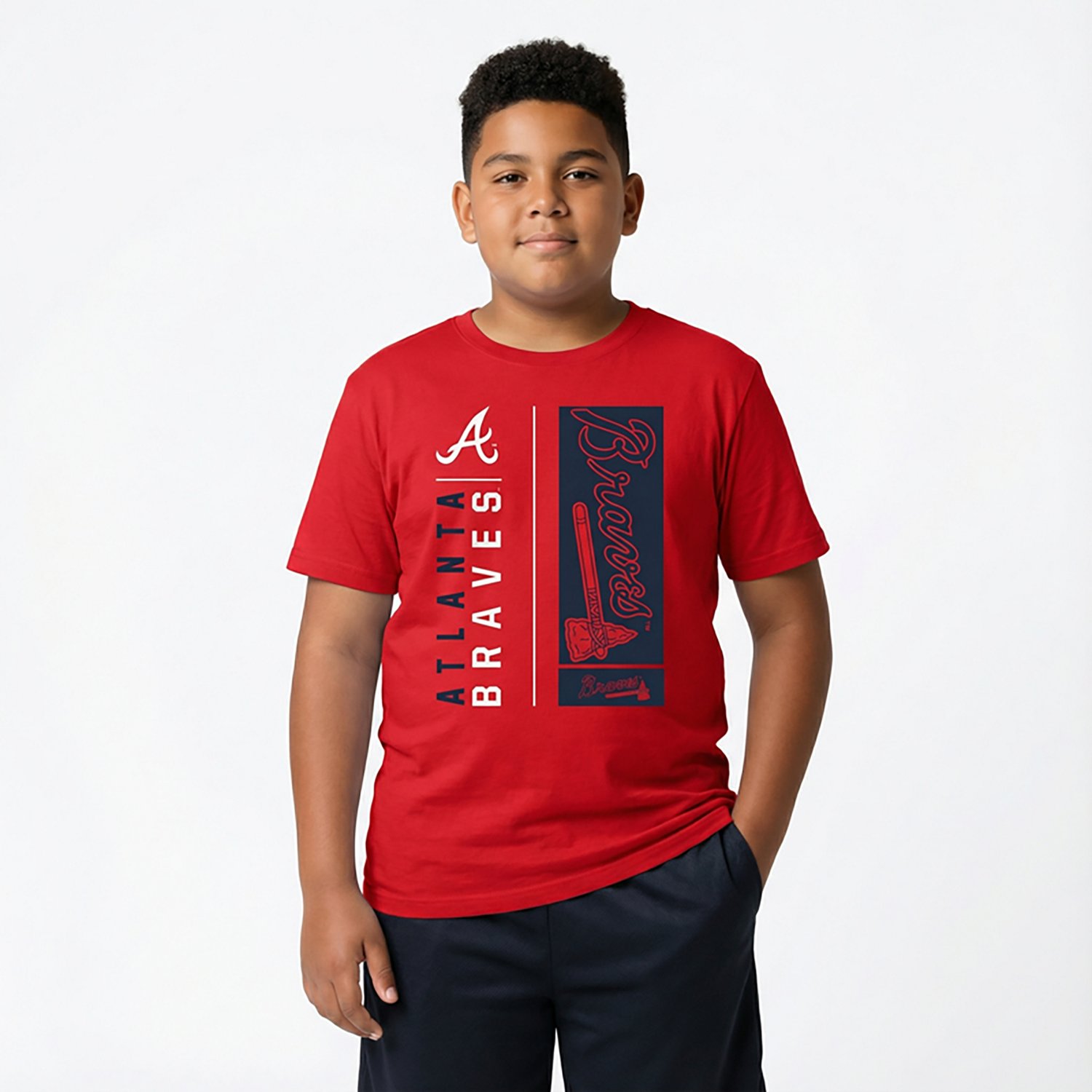 Outerstuff Boys' 4-7 Braves The MVP T-shirt