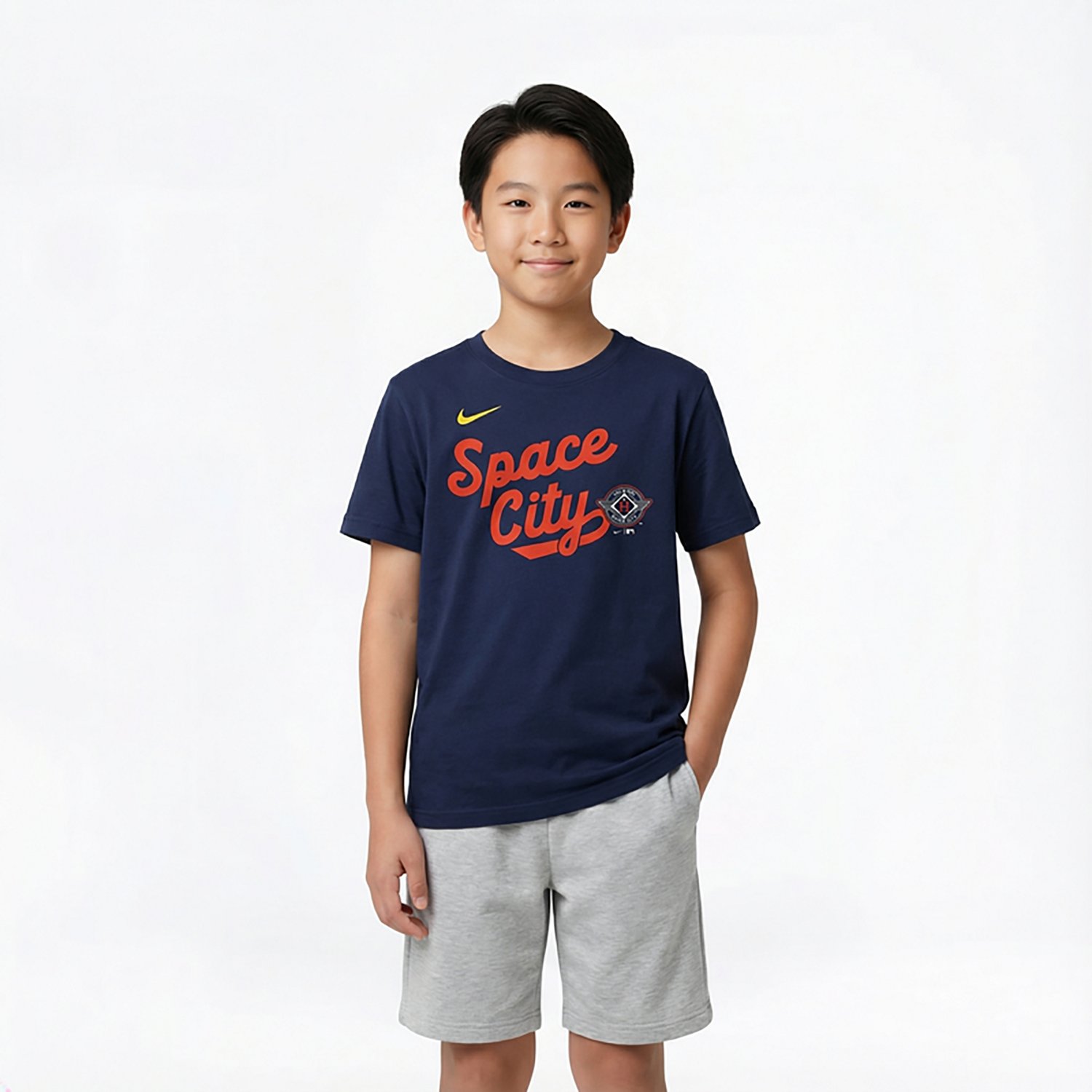 Nike Boys' 4-7 Astros CC Legend T-shirt - view number 2
