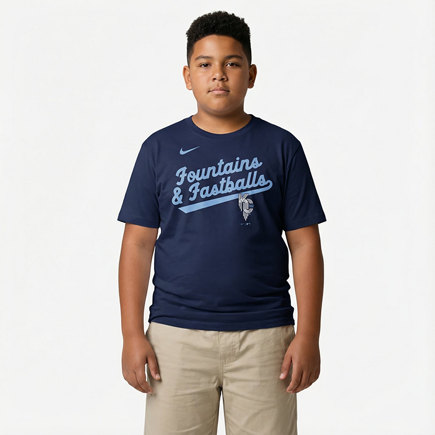 Nike Boys' 4-7 Royals CC Legend T-shirt - view number 2