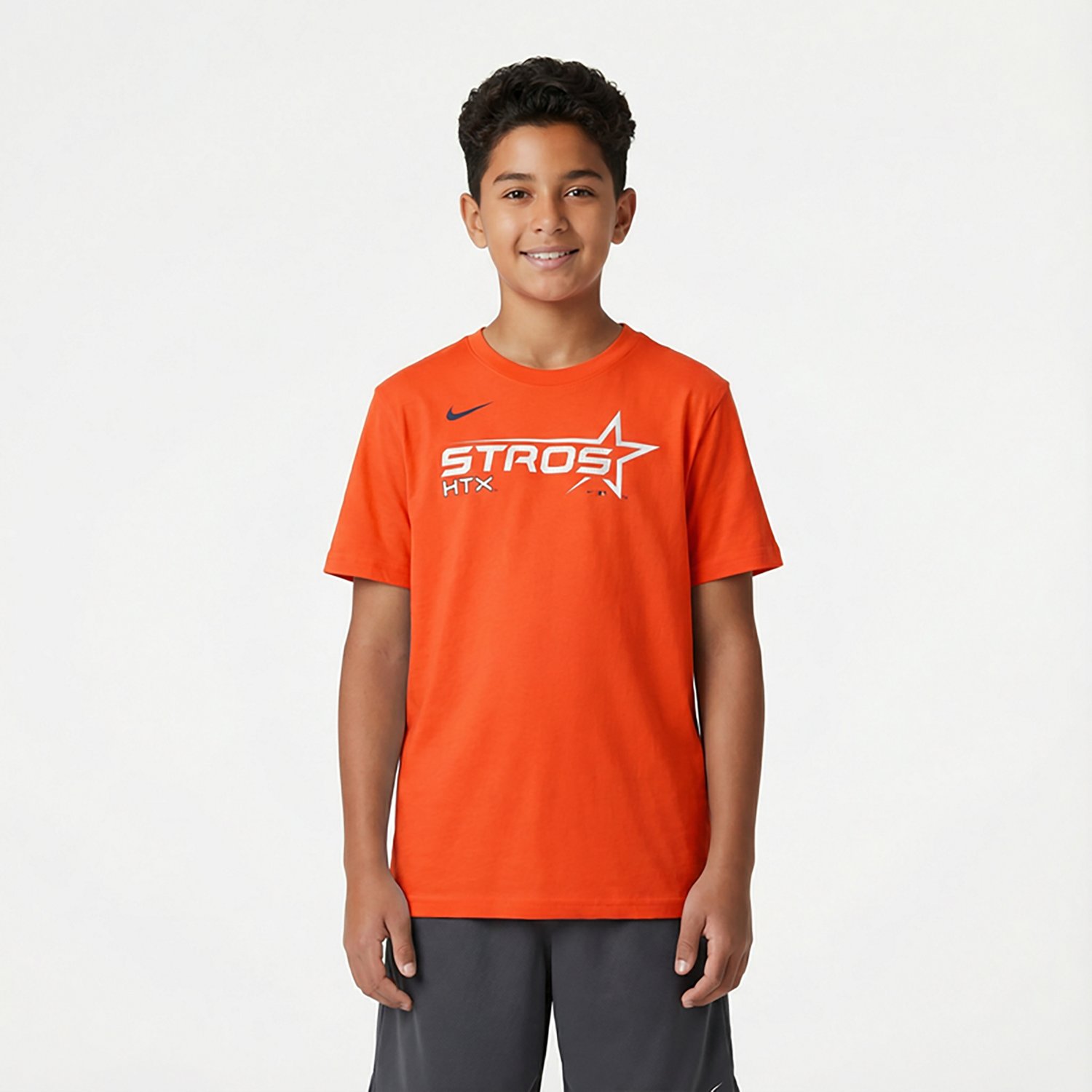 Nike Youth Astros City Connect Wordmark T-shirt