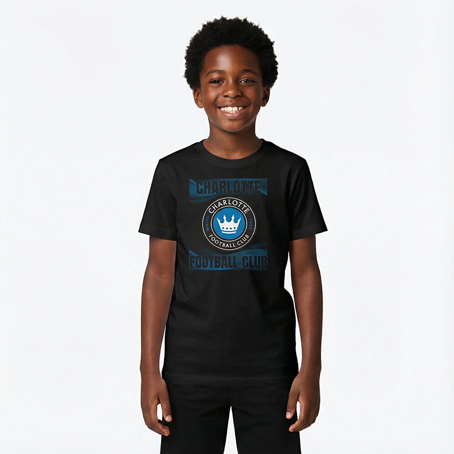 Outerstuff Youth Charlotte FC Misty Field T-shirt - view number 2