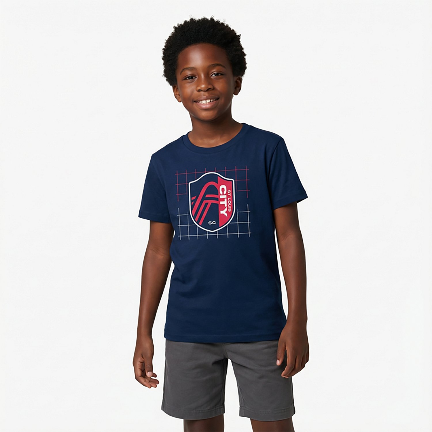 Outerstuff Kids' St. Louis City SC In The Net Short Sleeve T-shirt - view number 2