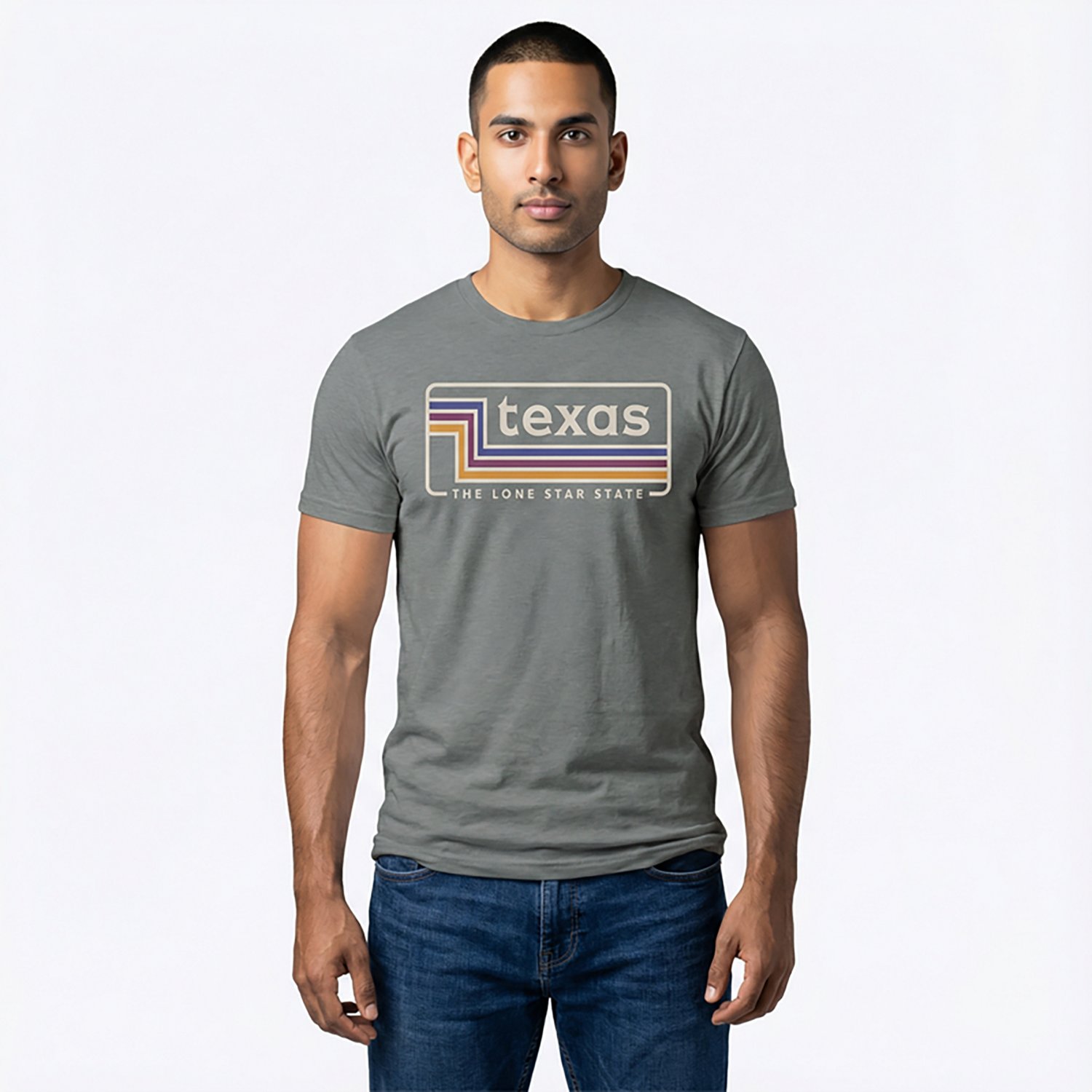 State Life Men's TX Trio Lines T-shirt - view number 2