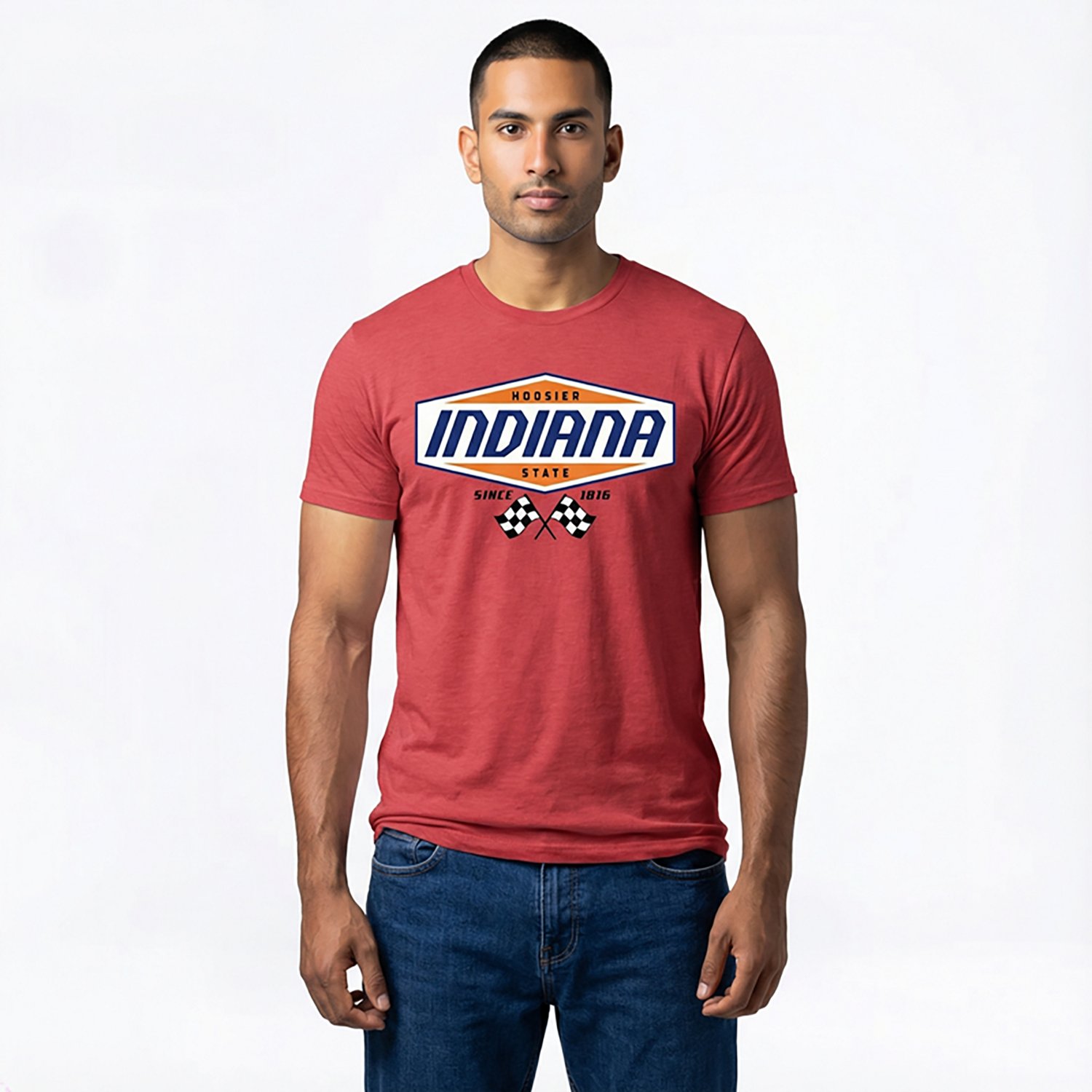 State Life Men's IN Champ Label T-shirt - view number 2