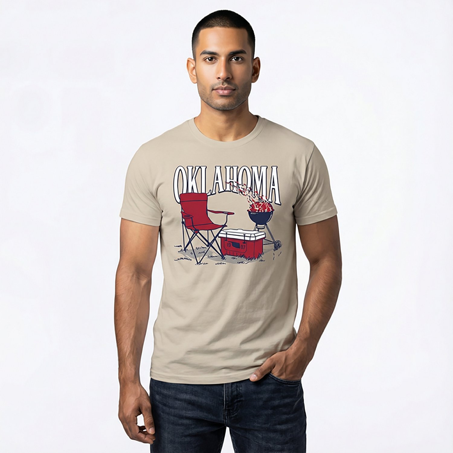 State Life Men's OK Backyard T-shirt - view number 2