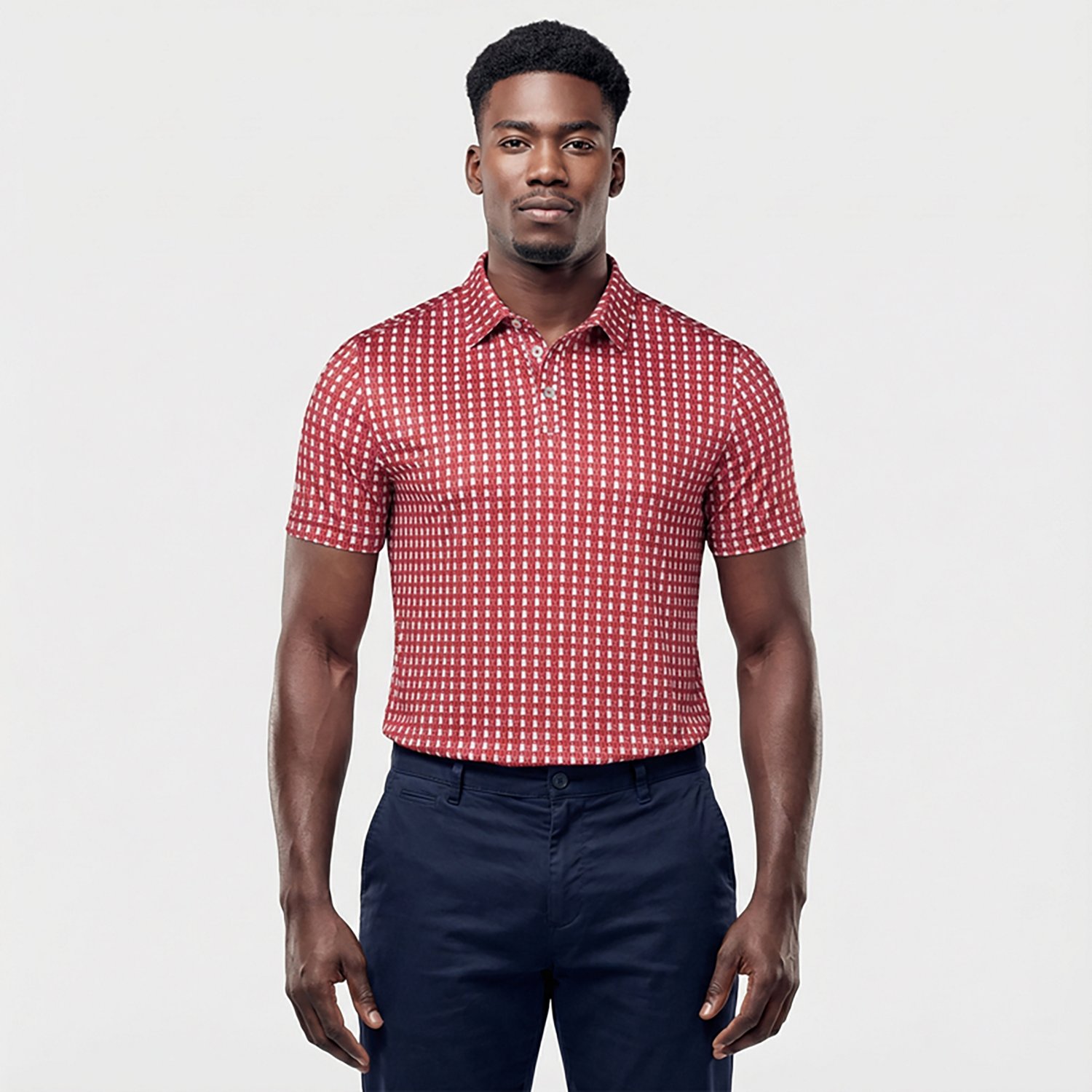 Burlebo Men's Alabama Performance Long Sleeve Polo Shirt - view number 2