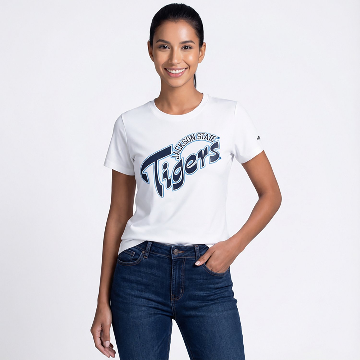 Pro Standard Women's Jackson State Homecoming Slim Fit Top - view number 2