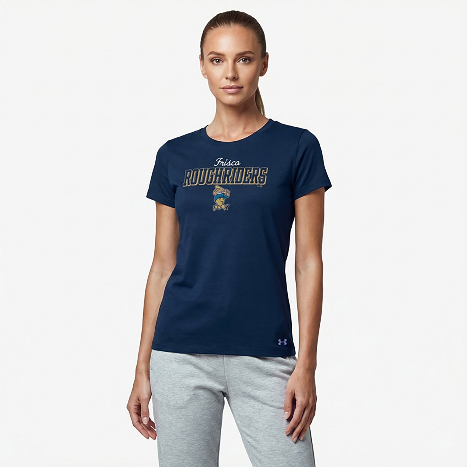 Under Armour Women's Roughriders Corked Bat Performance T-shirt - view number 2