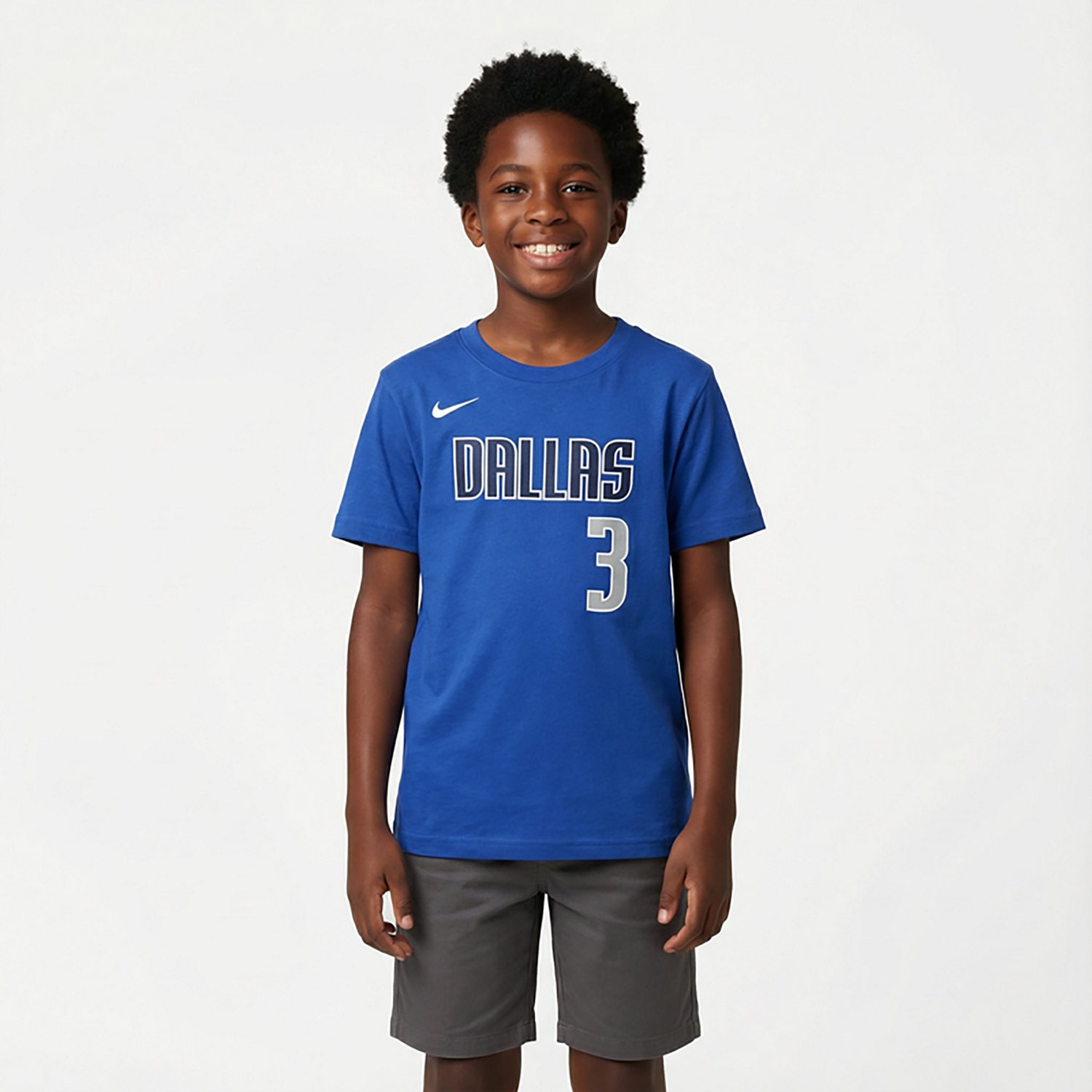 Nike Boys' Mavericks A. Davis Icon N&N T-shirt - view number 2