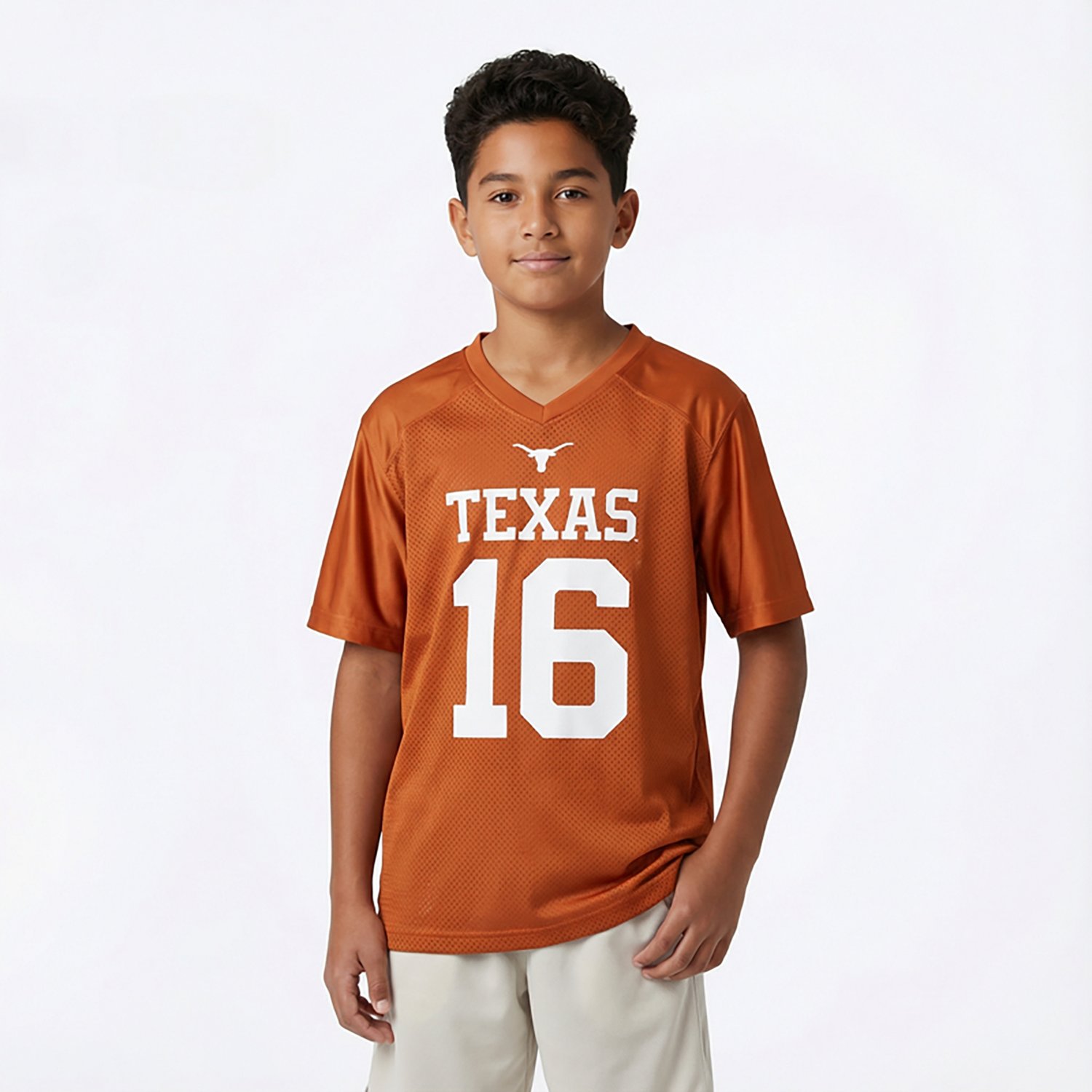 Retro Brand Boys' Texas Longhorns Arch Manning Replica Jersey - view number 2