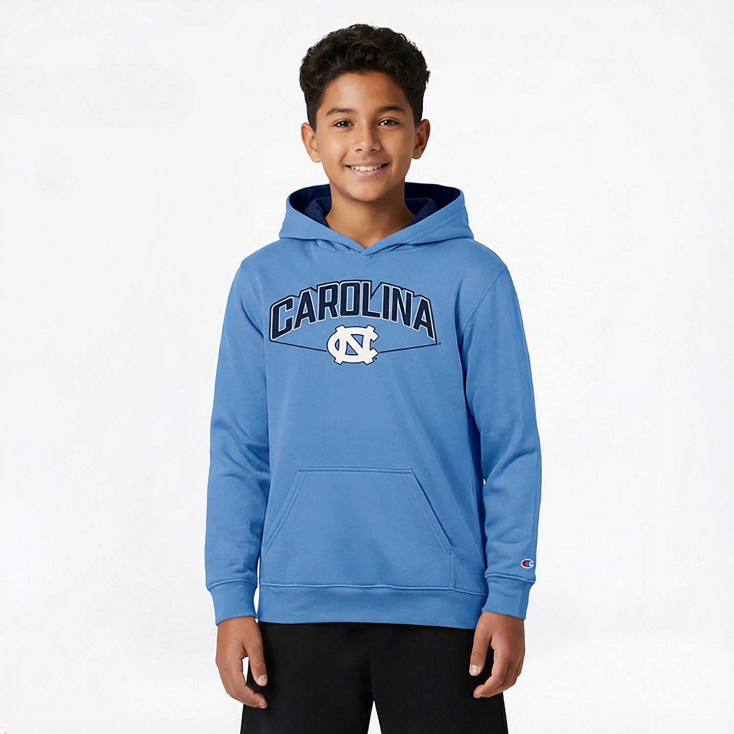 Champion Kids' North Carolina Tar Heels Arch Stadium Hoodie - view number 2