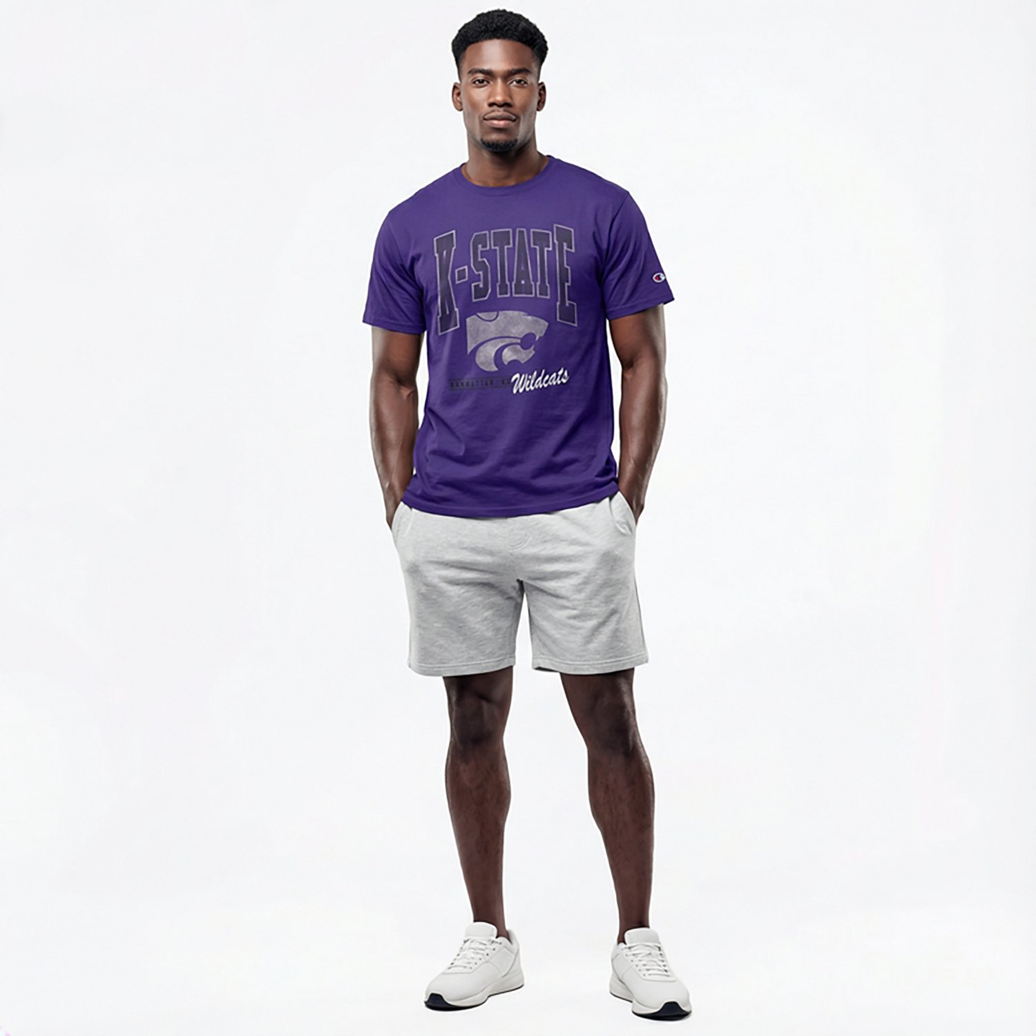 Champion Men's Kansas State Big Logo Stadium T-shirt