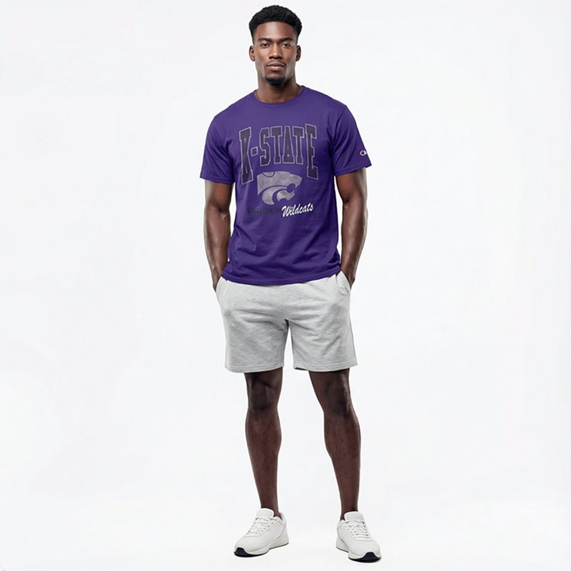 Champion Men's Kansas State Big Logo Stadium T-shirt