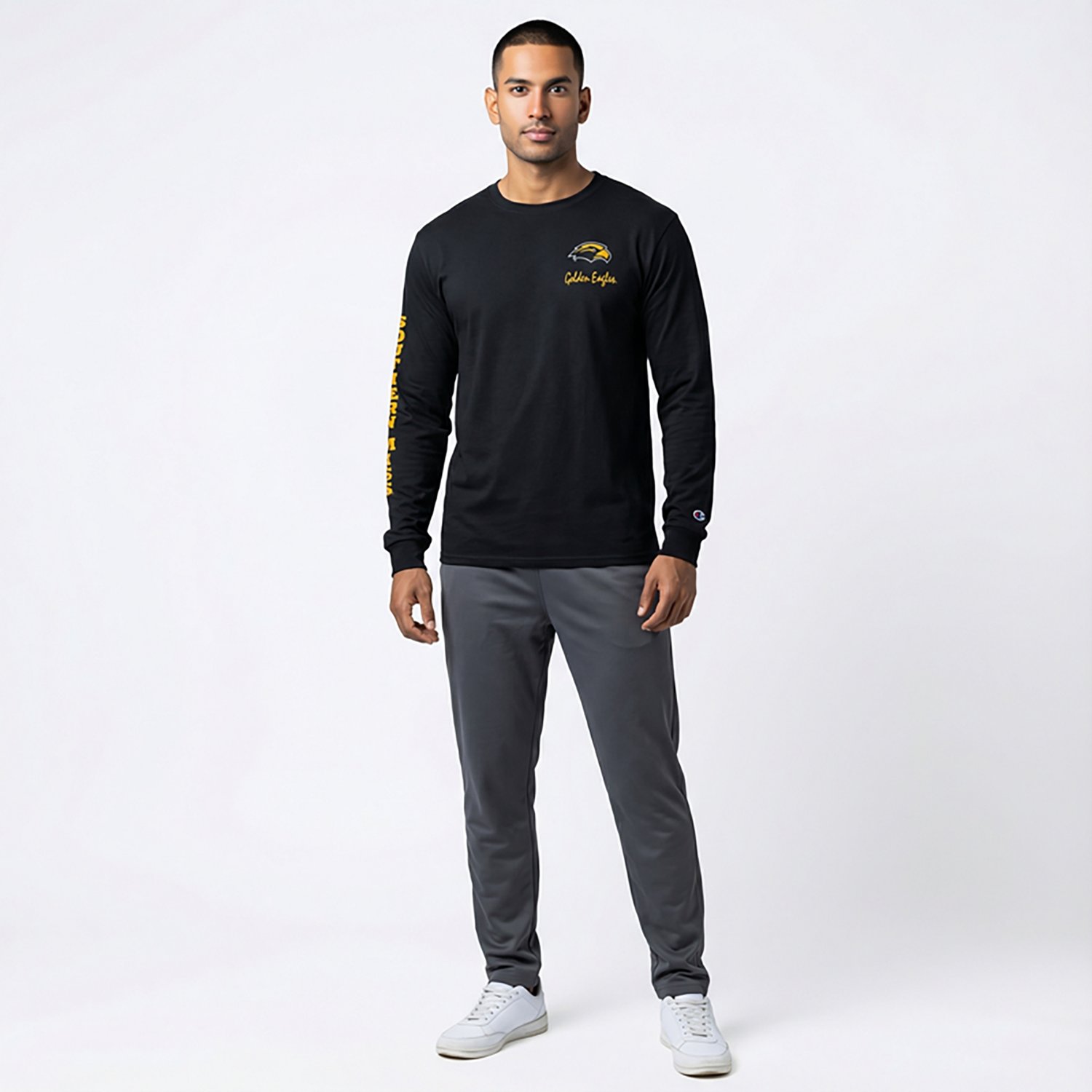 Champion Men's Southern Miss 3 Hits Stadium Long Sleeve T-shirt