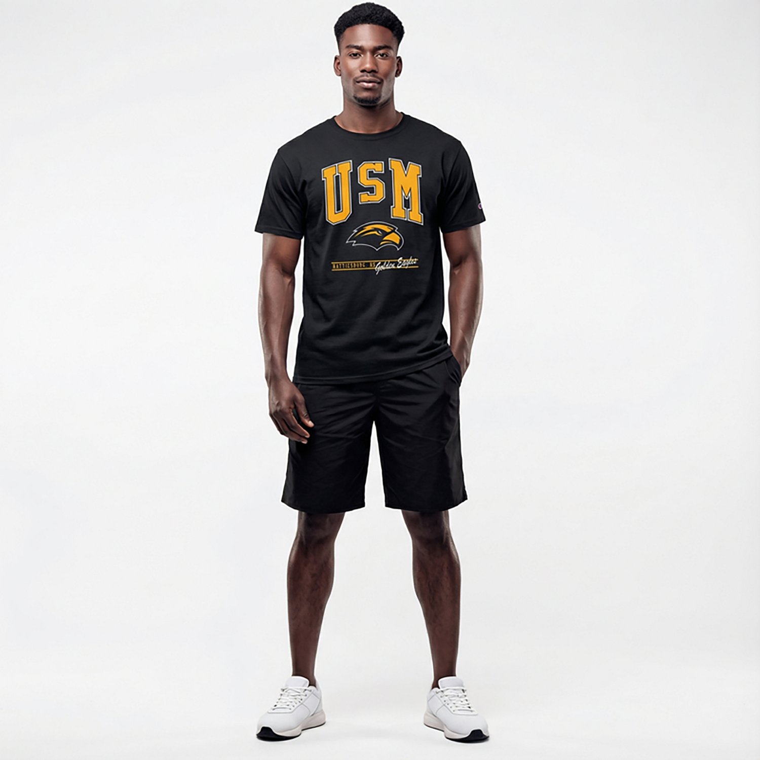 Champion Men's Southern Miss Big Logo Stadium T-shirt